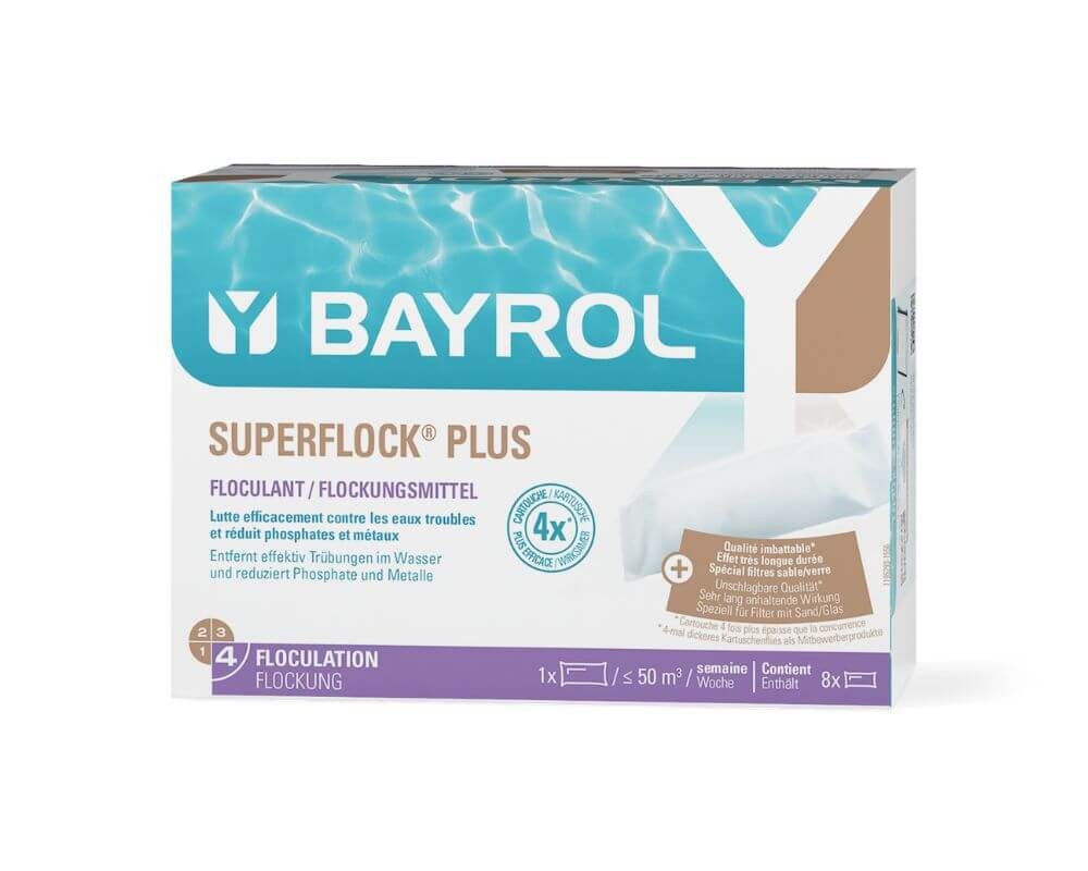 Bayrol Poolpflege Bayrol Superflock Plus Flockkartuschen