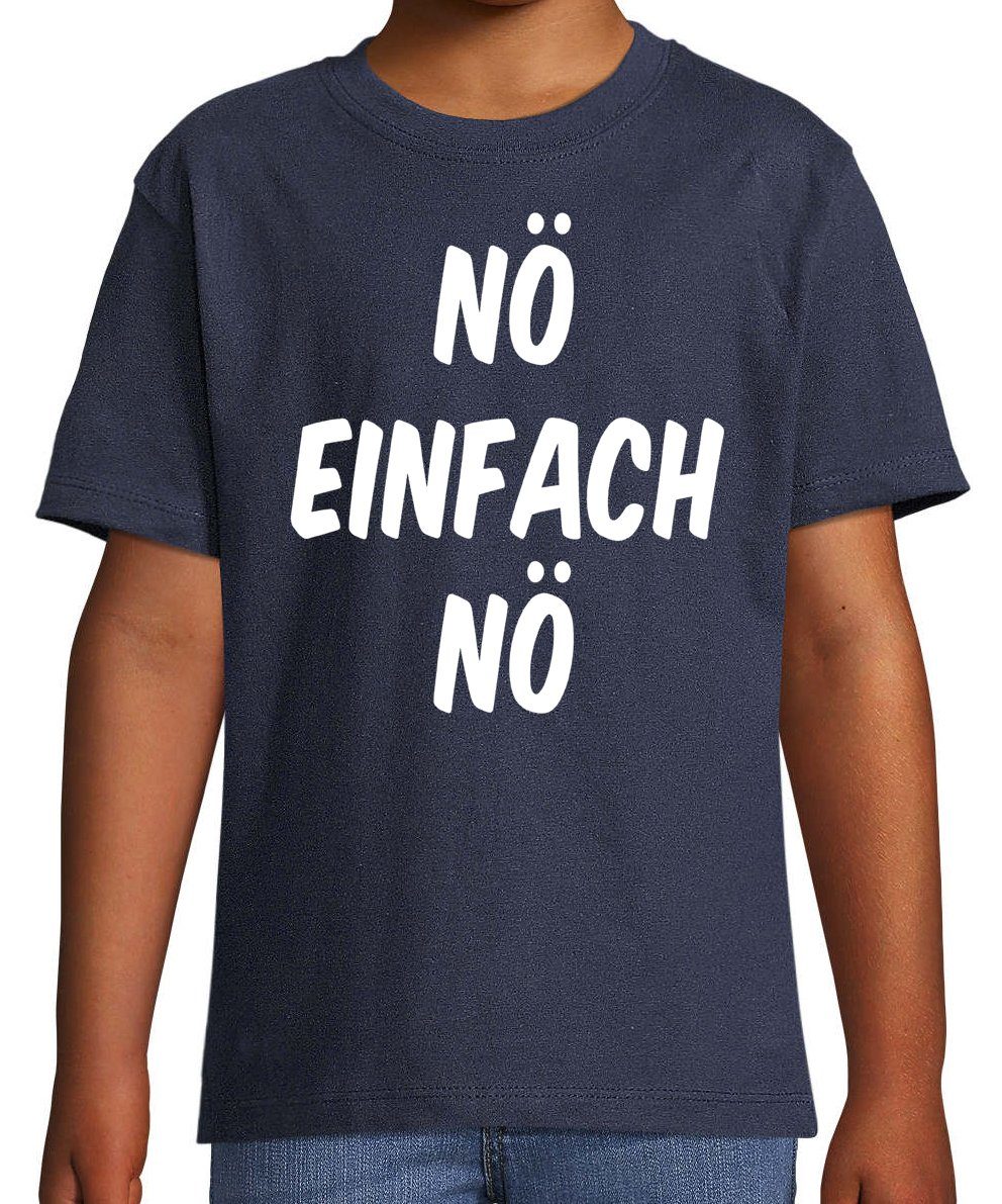 Youth Designz T-Shirt Nö Einfach Nö Kinder Shirt im Geburtstag Look