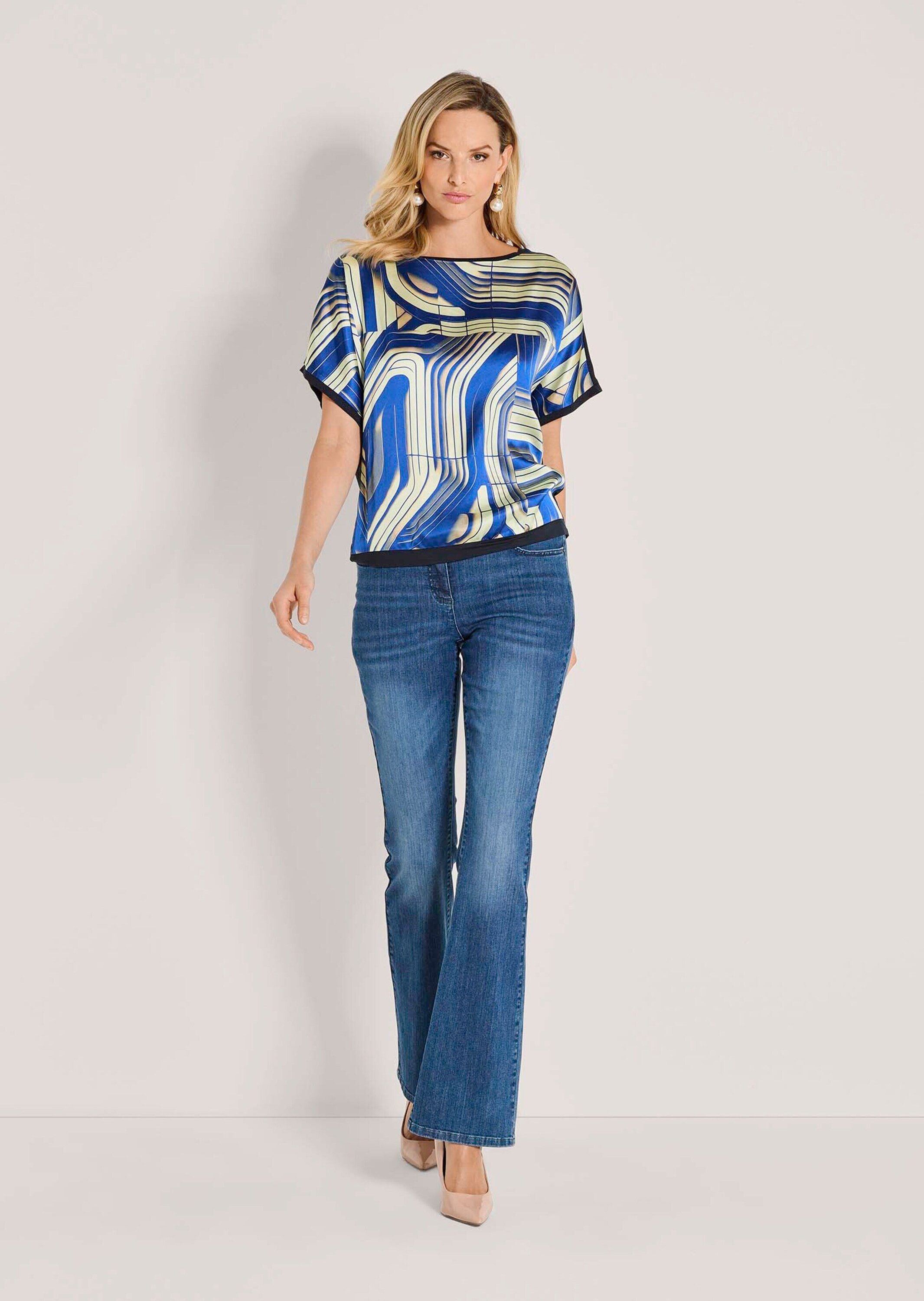 MADELEINE Kurzarmshirt Elegantes Oberteil mit Grafik-Print günstig online kaufen