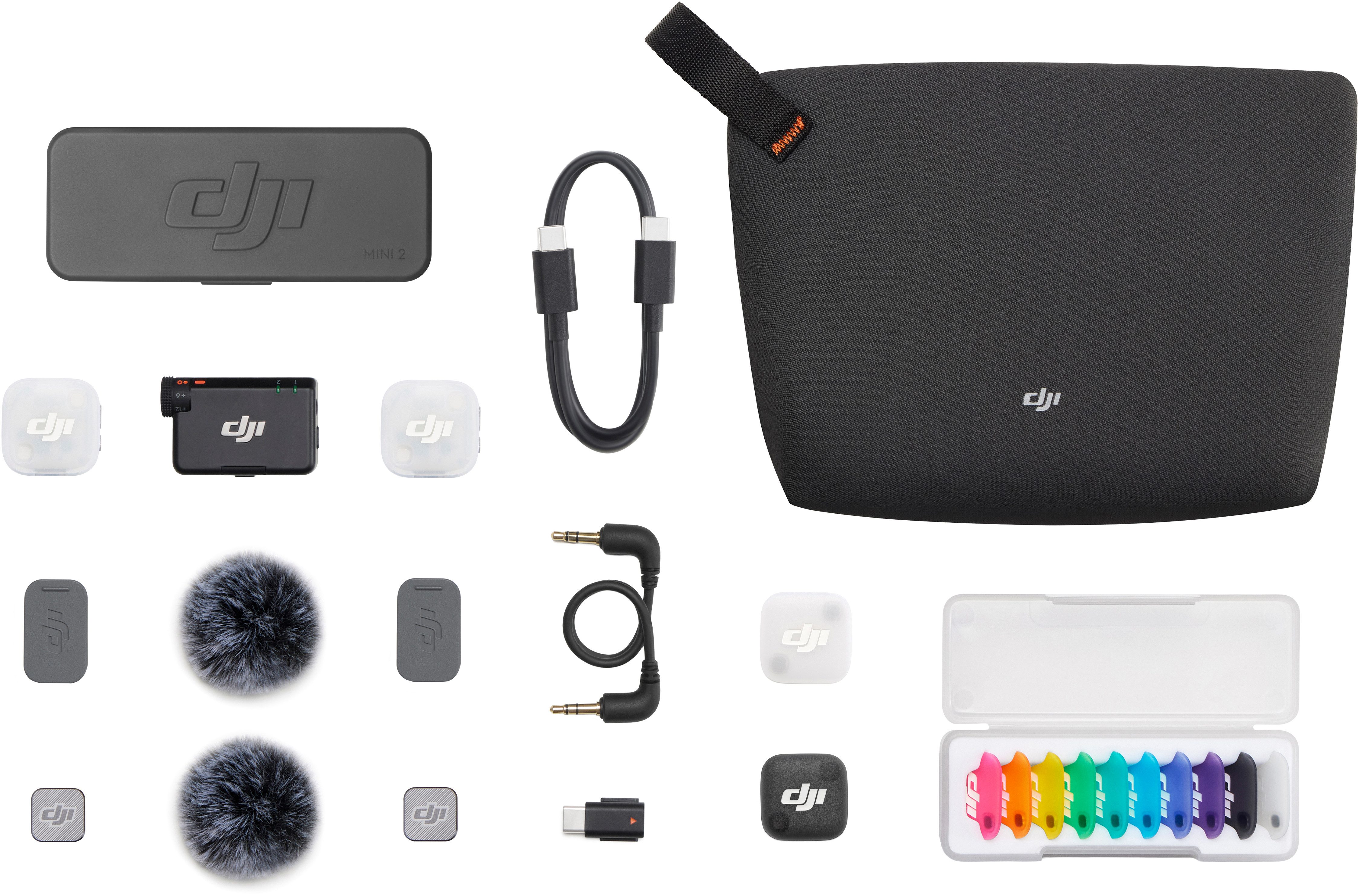 DJI Mikrofon Mic Mini 2 (2 TX + 1 RX + Charging Case) (Set)
