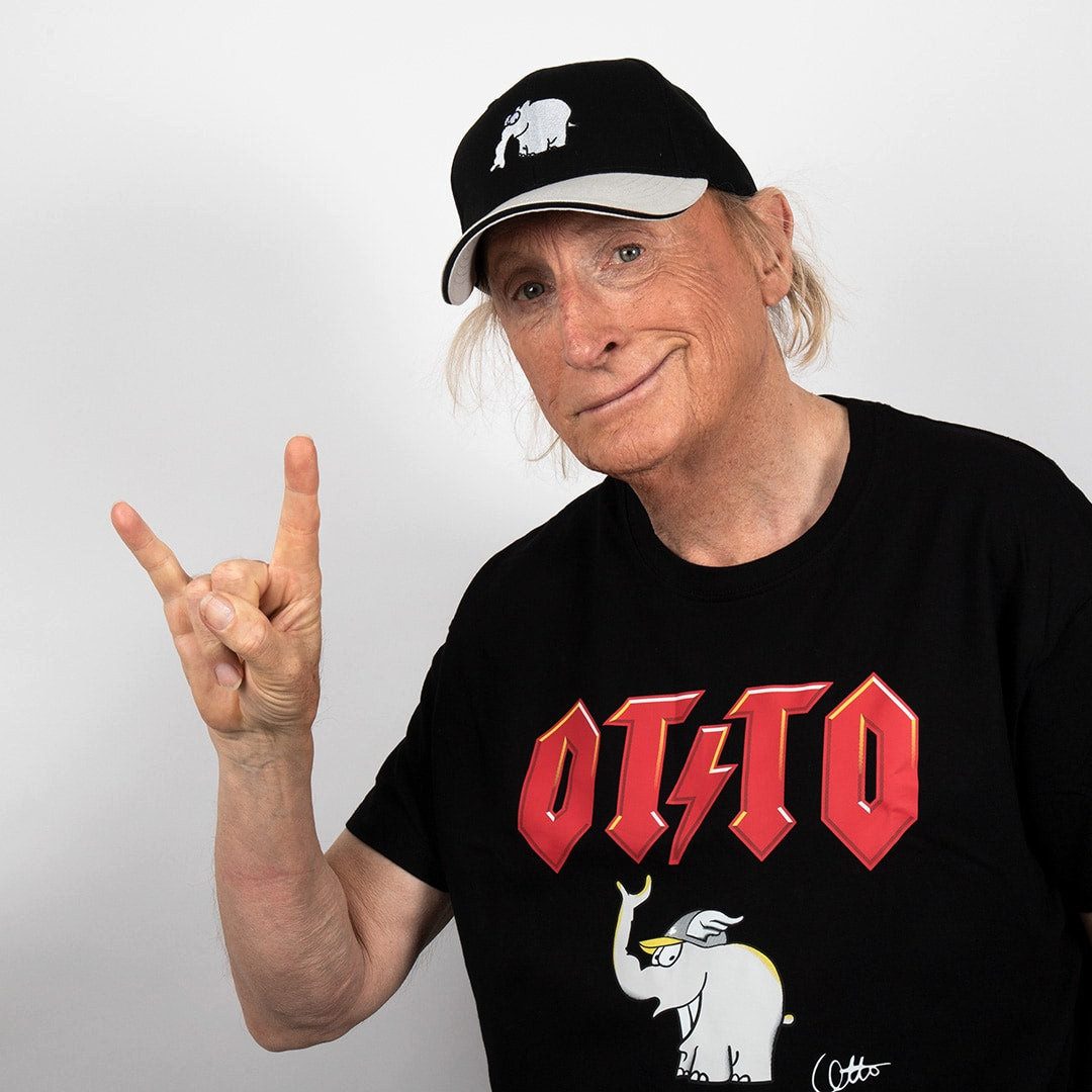 Ottifant Productions GmbH T-Shirt T-Shirt "OTTO" im AC/DC Style Unisex by O günstig online kaufen
