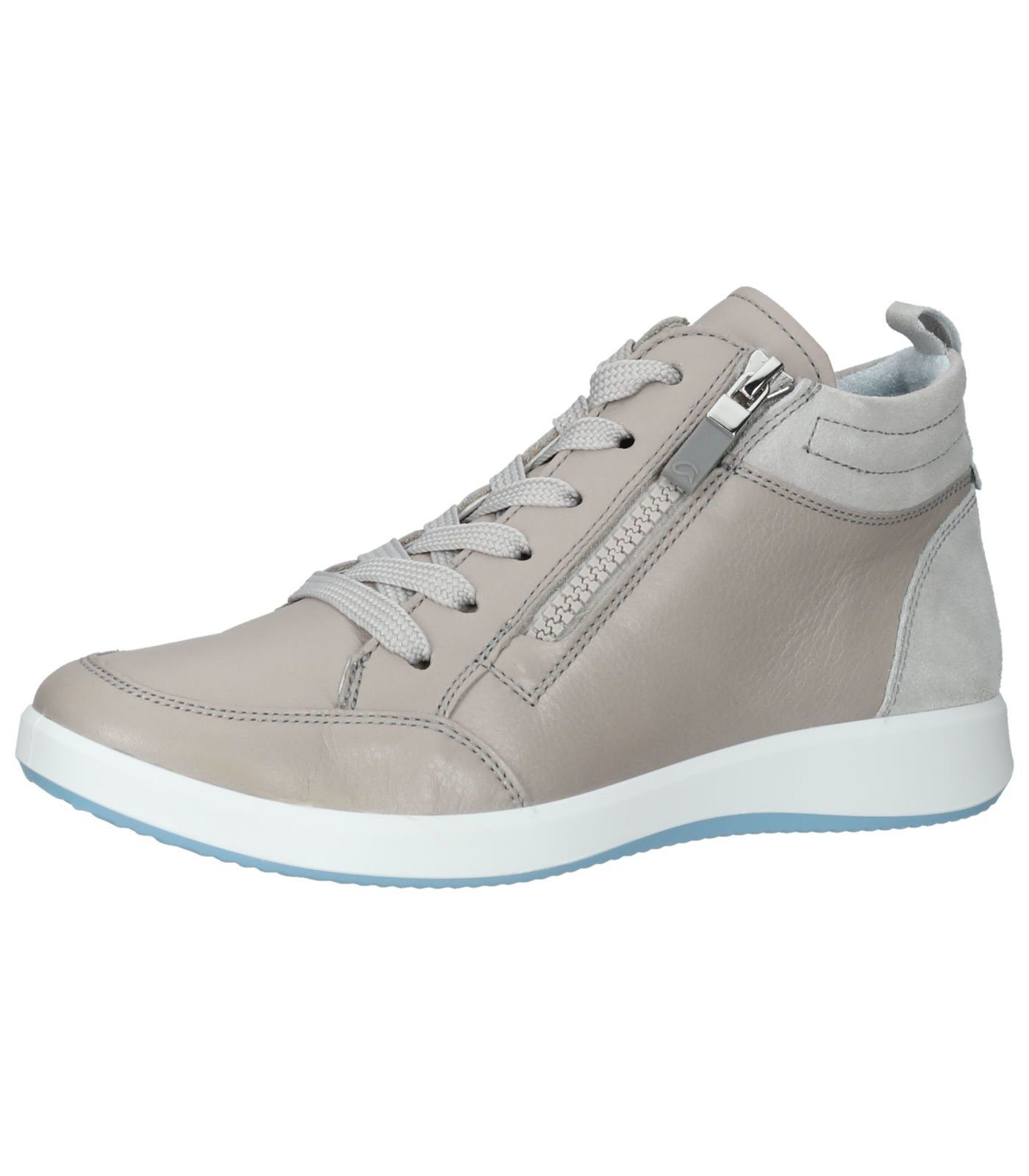 Ara Sneaker Glattleder Sneaker Grau