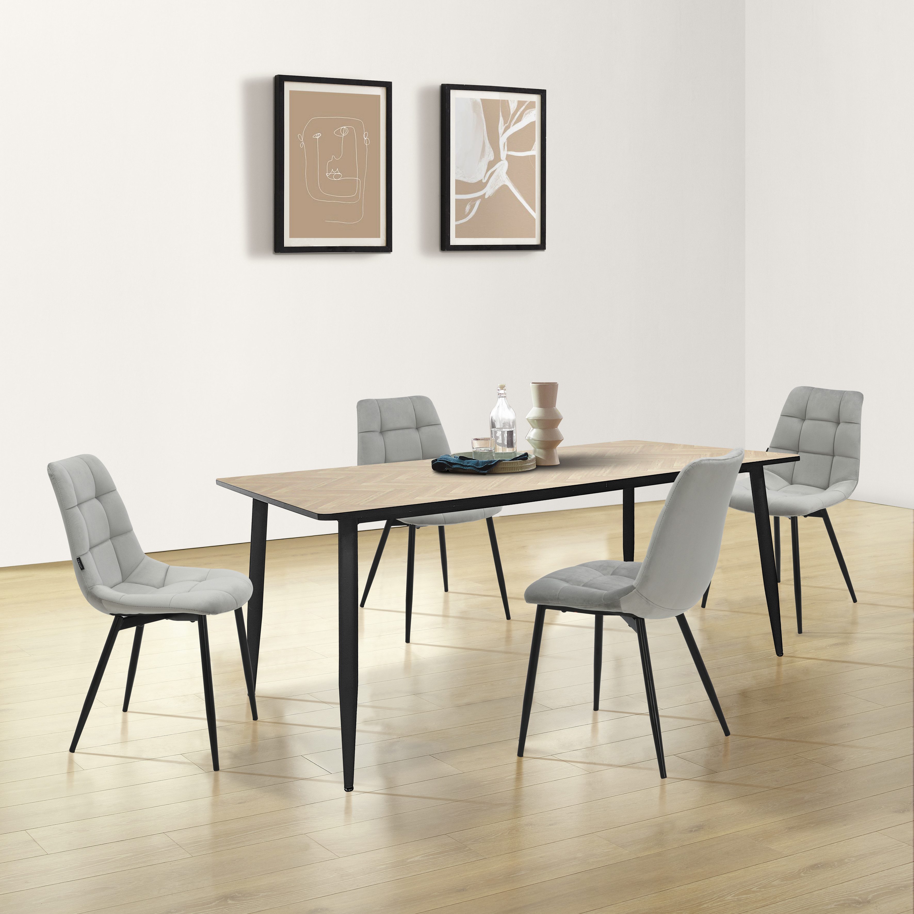 INOSIGN Esszimmerstuhl Arhus, TOPSELLER! (Set, 4 St), Küchenstuhl mit weich günstig online kaufen