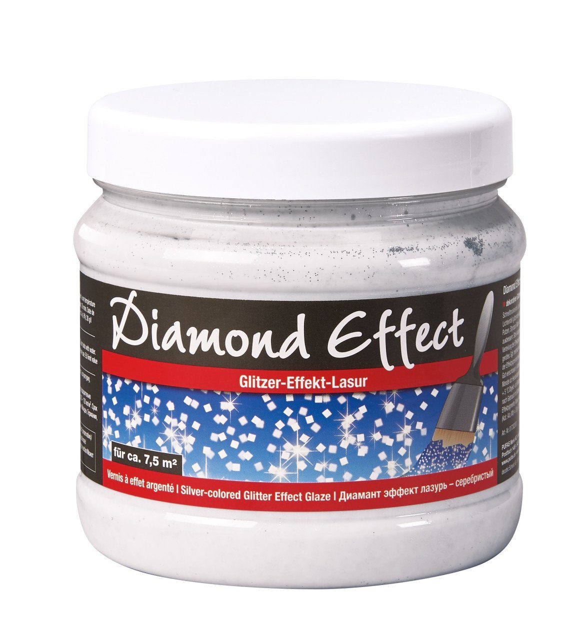 decotric® Strukturpaste Decotric Effekt Lasur 750 ml Diamond