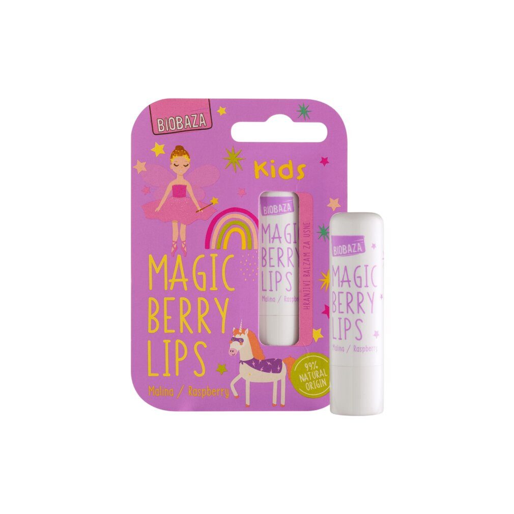 Biobaza Lippenpflegemittel, Magic Berry, feuchtigkeitsspendender Lippenbalsam