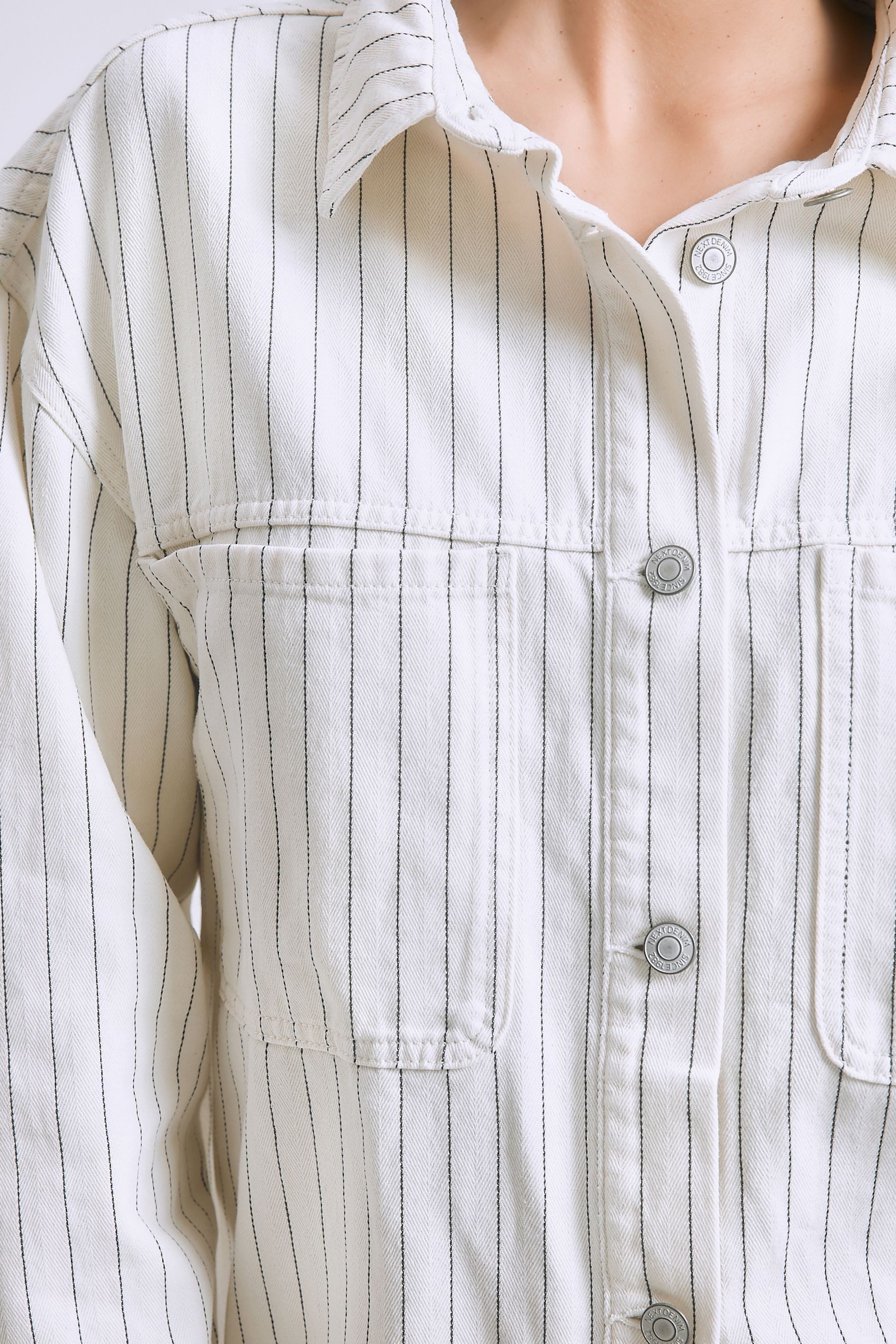 Next Jeanshemd Oversized Fit Boyfriend-Jeanshemd (1-tlg)