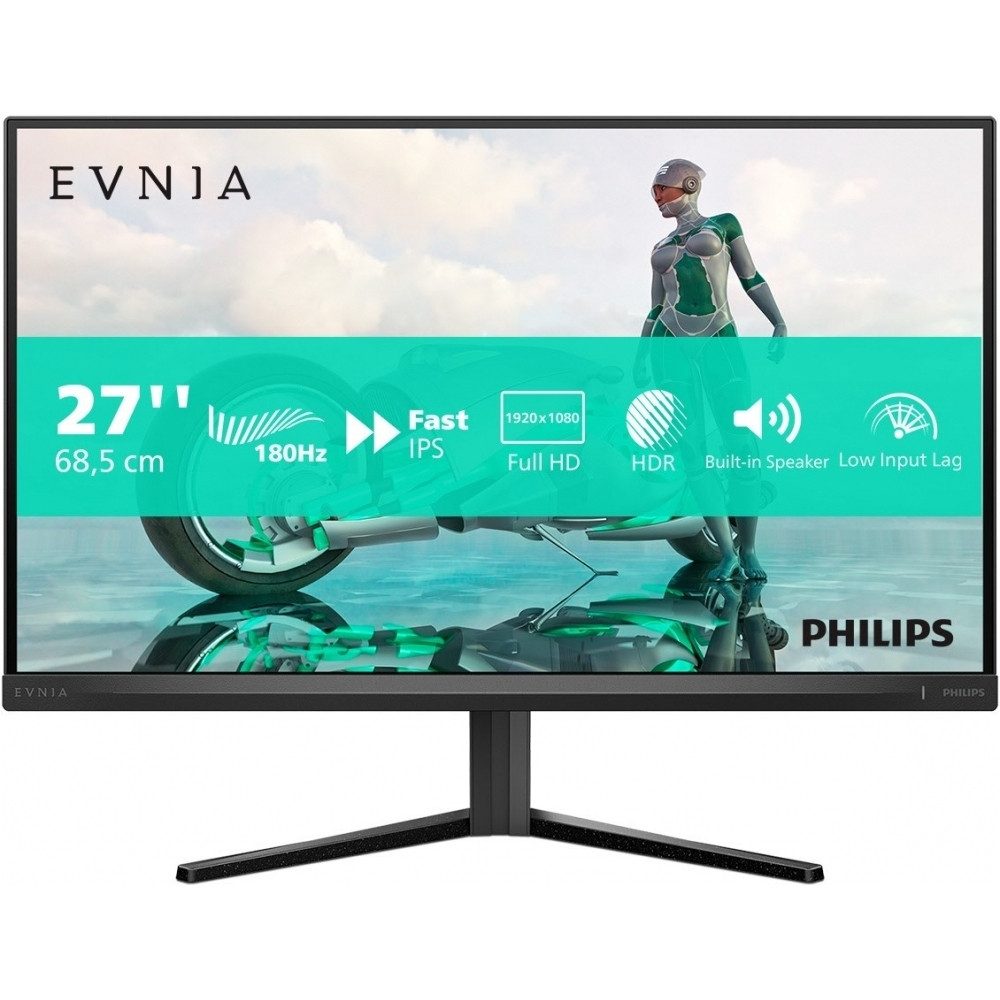 Philips 27M2N3200S/00 Evnia 27 TFT-Monitor (1.920 x 1.080 Pixel px, FHD, 0.5 ms Reaktionszeit, FHD IPS-Display, HDR10 Unterstützung für lebendige Bilder)