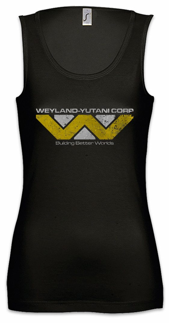 Tanktop Weyland Yutani Corp Ärmelloses Damen T-Shirt Prometheus USCSS Nostromo