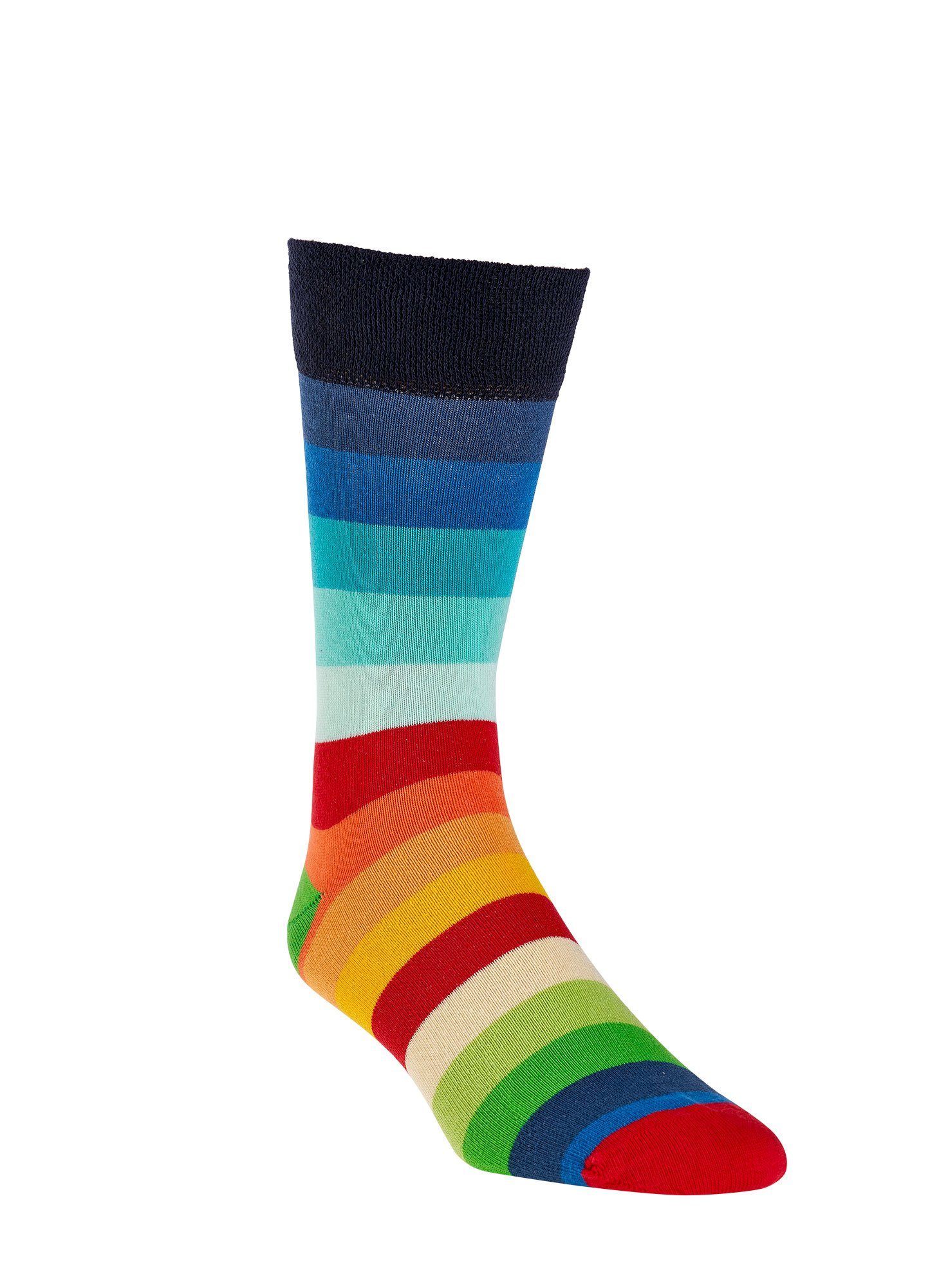 Socks 4 Fun LGBTQ Socken Toleranz Unisex Regenbogen (2 Baumwolle Socken Paar) Rainbow