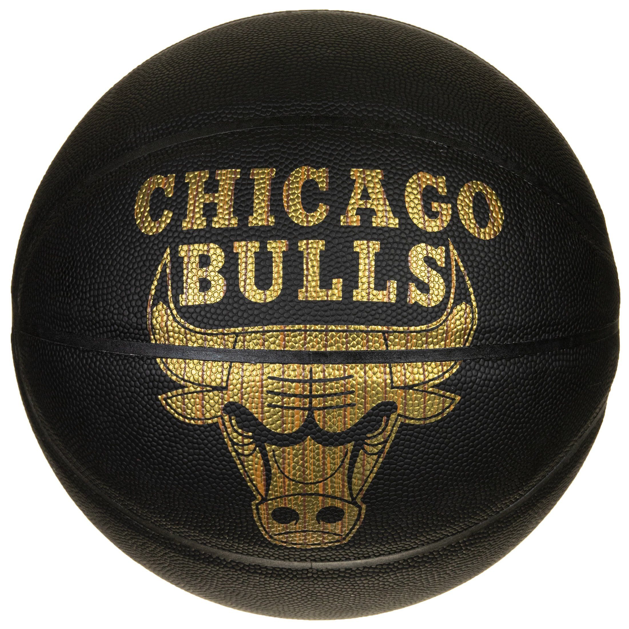 Spalding Basketball NBA Chicago Bulls Hardwood Basketball