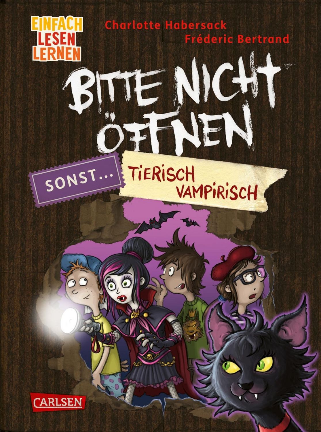 Bitte nicht öffnen, sonst ... 3: Tierisch vampirisch! / Charlotte Habersack