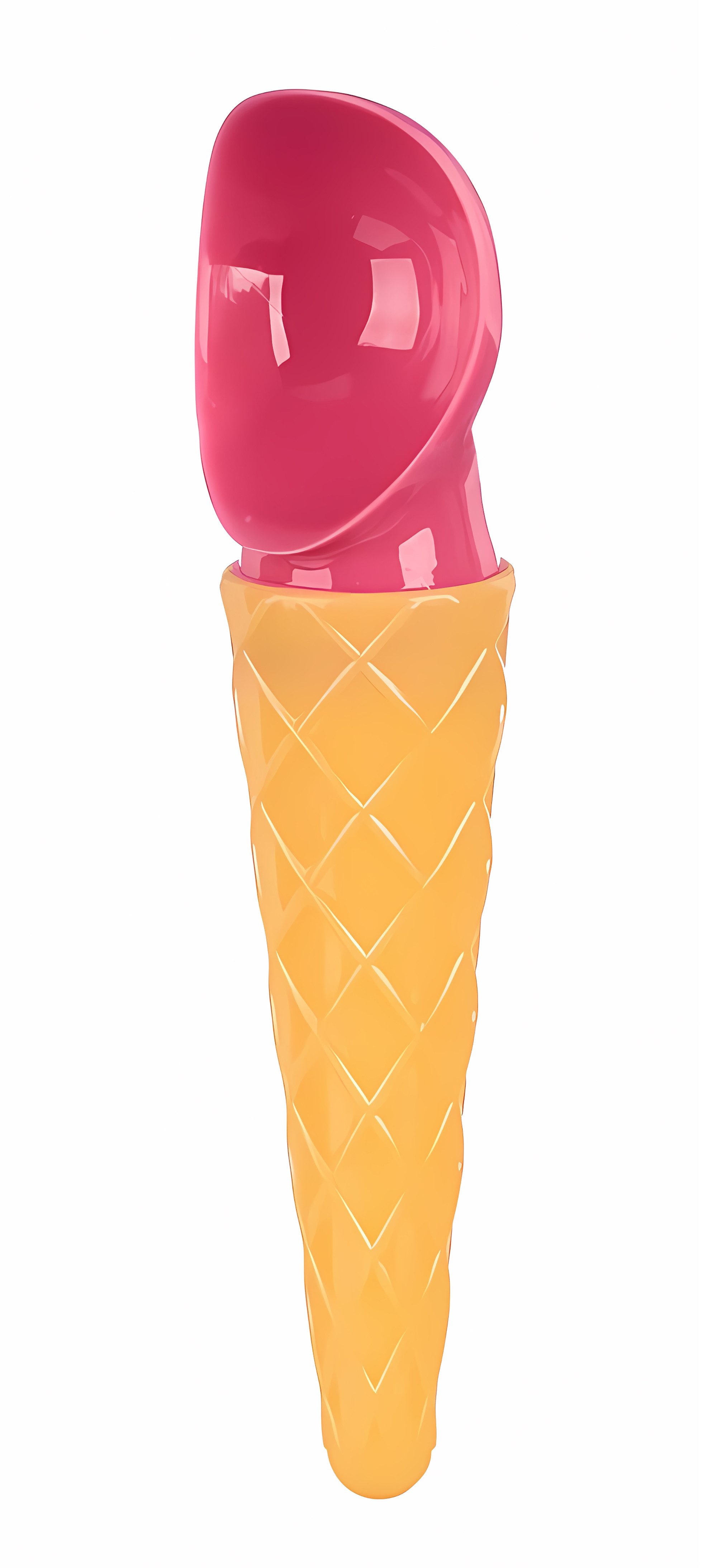 Leknes Eisportionierer EISPORTIONIERER 20cm aus Kunststoff Eislöffel Eis Creme 96 (Pink), Eisschaufel Eiscremeportionier