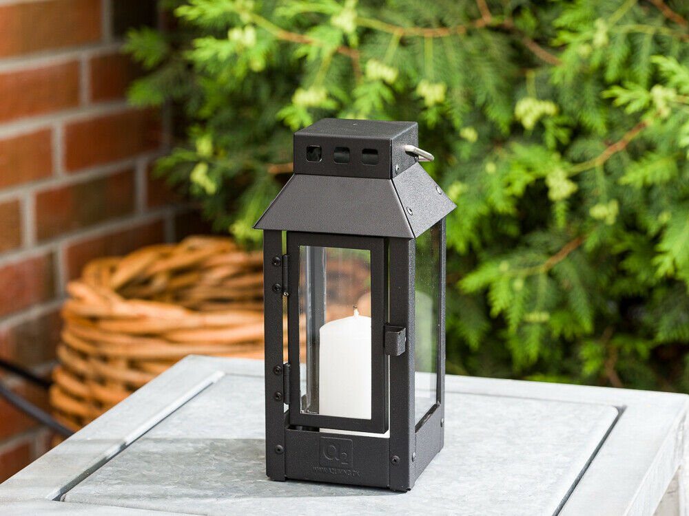 A2 Living Kerzenhalter A2 Living Allwetter Laterne MICRO KLEIN Schwarz 22 c günstig online kaufen
