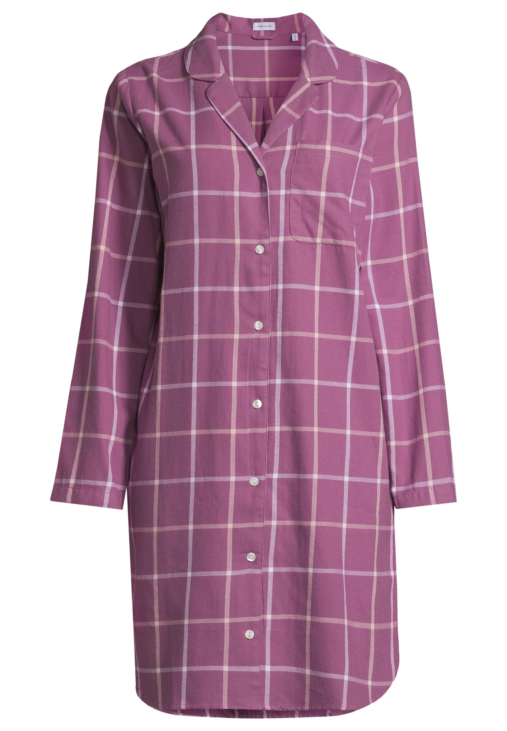 seidensticker Nachthemd Classic Flanell (1-tlg) Nachthemd - Baumwolle - Wär günstig online kaufen