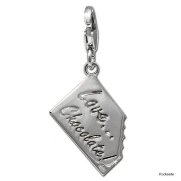 SilberDream Charm-Einhänger SilberDream Charm Schmuck 925 Echt Silber, Schokolade Anhänger 925 Sterling Silber, silber