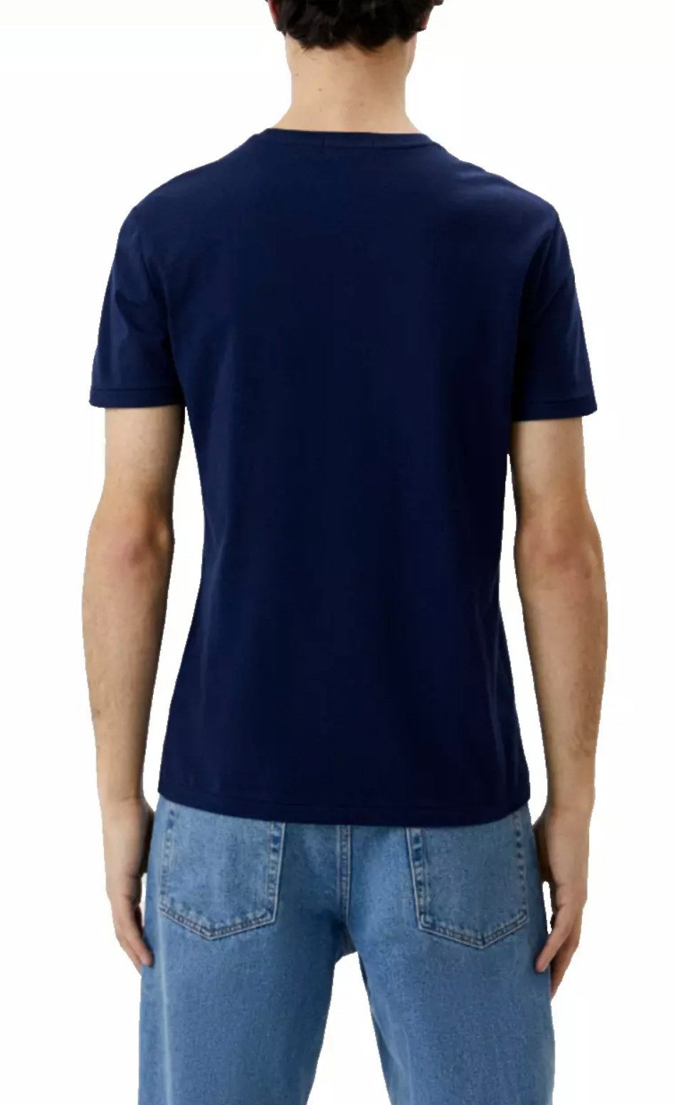 Polo Ralph Lauren T-Shirt Logo Pony Custom Slim Fit Medium Pony-Stickerei am linken Saum