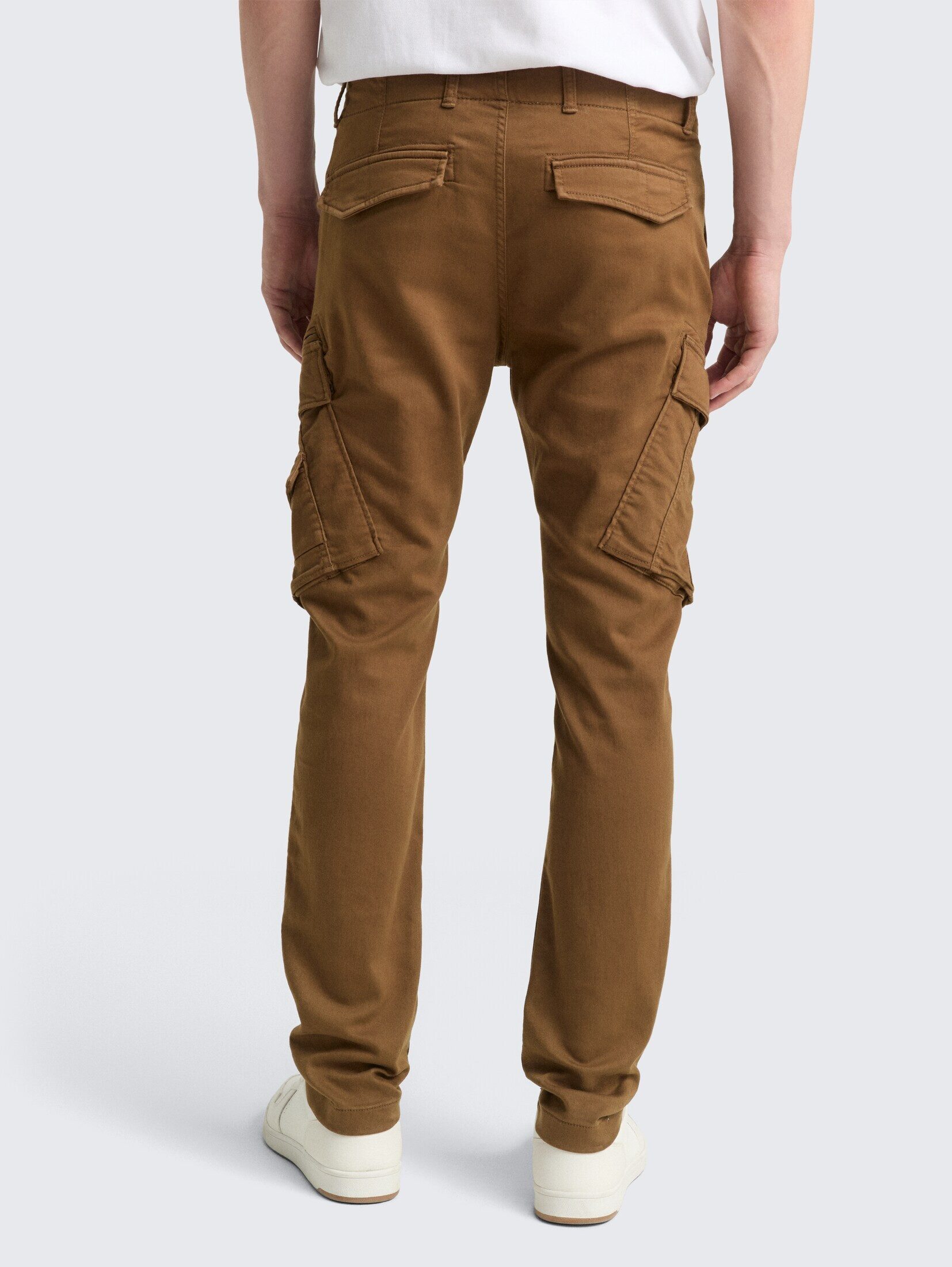TOM TAILOR Chinohose Hosen & Chino Tapered Cargo Hose mit Stretch