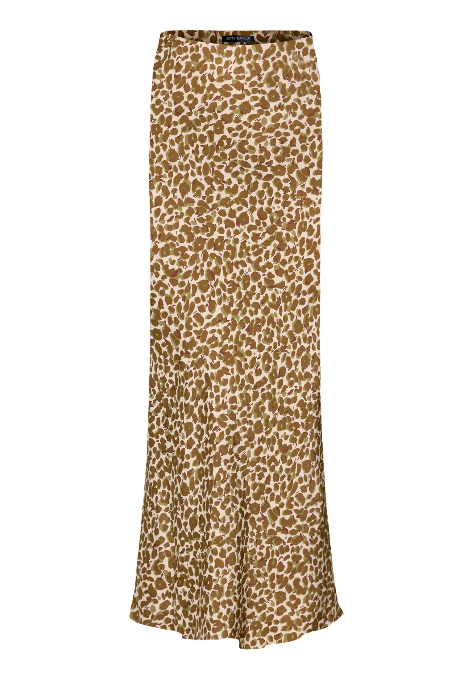 Betty Barclay Maxirock Damen mit Leoprint