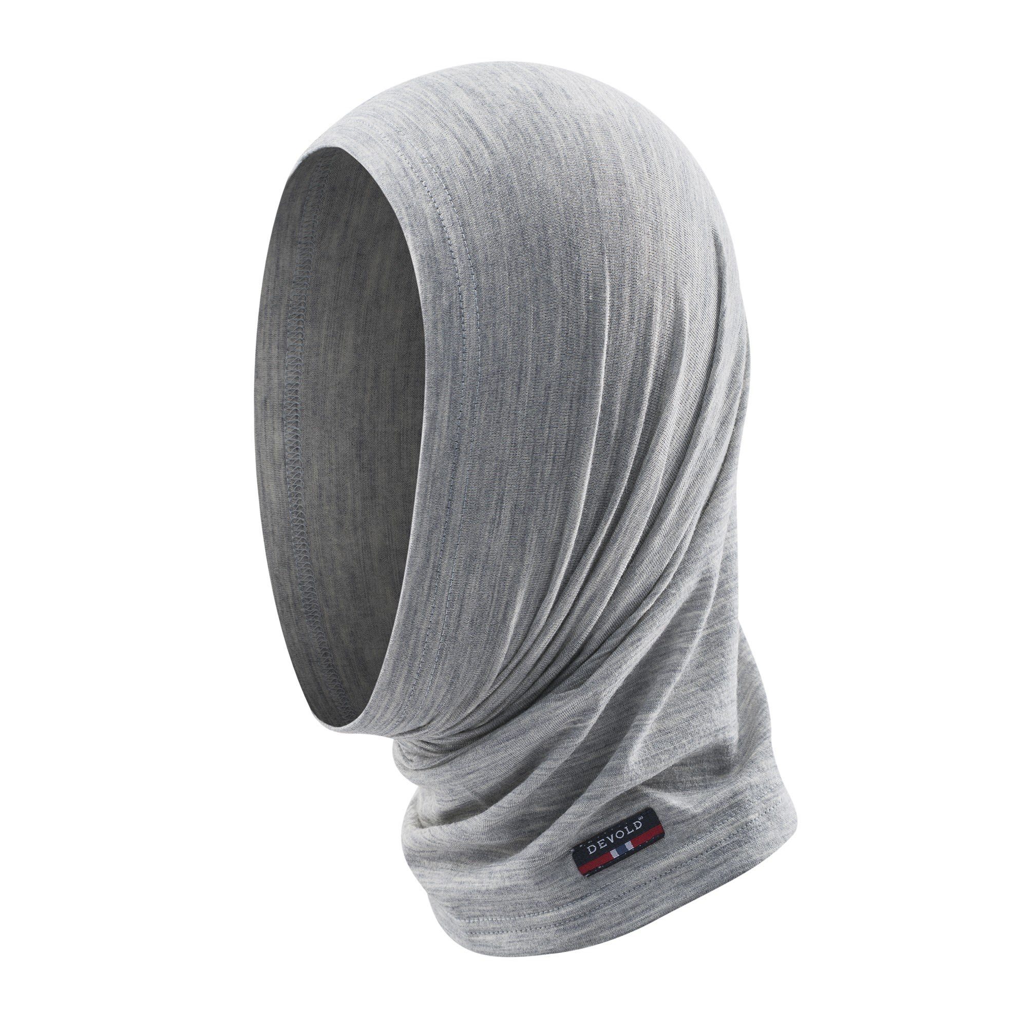 Devold Grey Headover Devold 150 Breeze Merino Accessoires Sturmhaube Melange