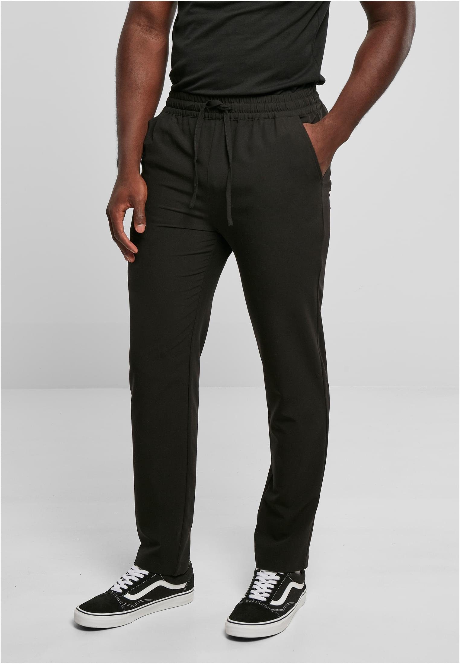 Jerseyhose Jogger (1-tlg) Pants black Tapered URBAN CLASSICS Herren