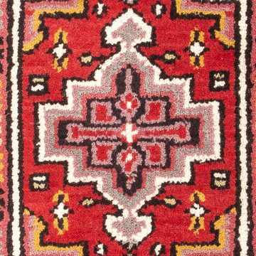 Orientteppich Orient - 60 x 40 cm - rot, morgenland, rechteckig, Höhe: 9 mm, Wohnzimmer, Handgeknüpft, Einzelstück mit Zertifikat