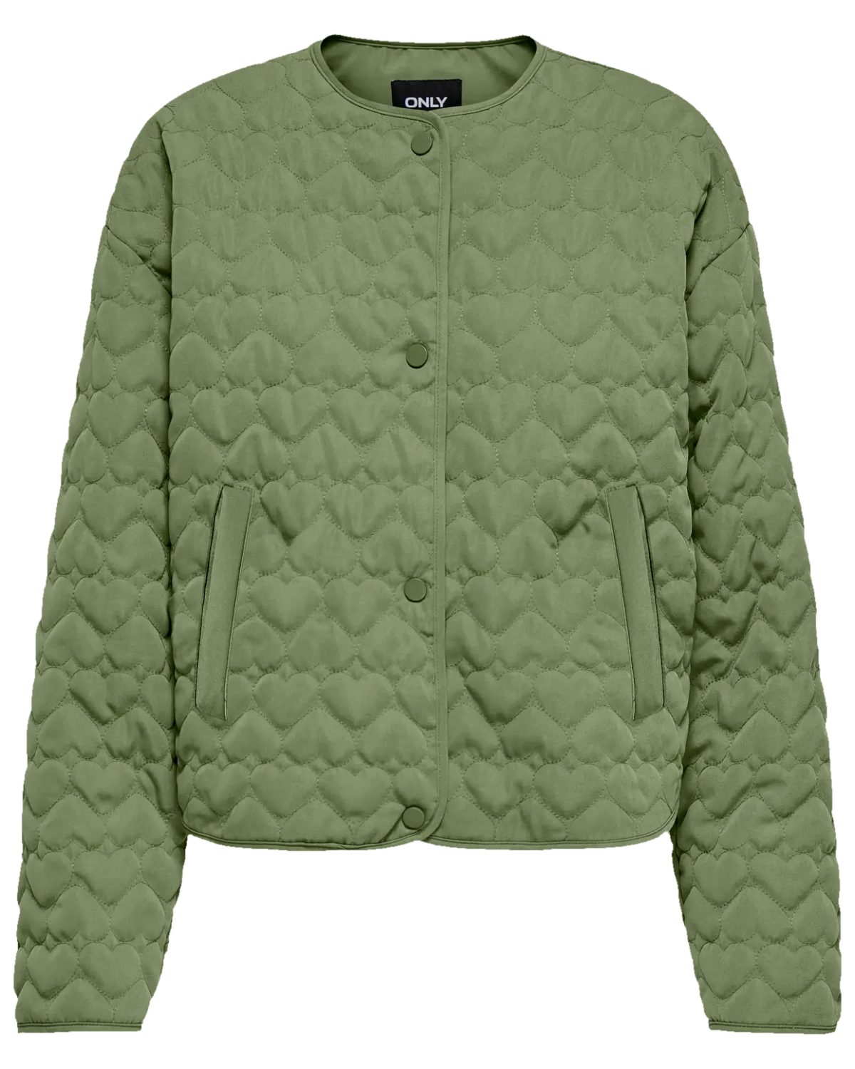 ONLY Steppjacke Kurze Steppjacke mit klassischem Rundhalsausschnitt günstig online kaufen