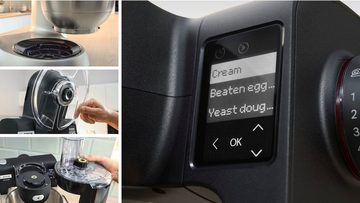 BOSCH Küchenmaschine Serie 6 MUMS6ZS13D Sensortechnologie mit 1g genauer Waage, 1600 W, 5,5 l Schüssel