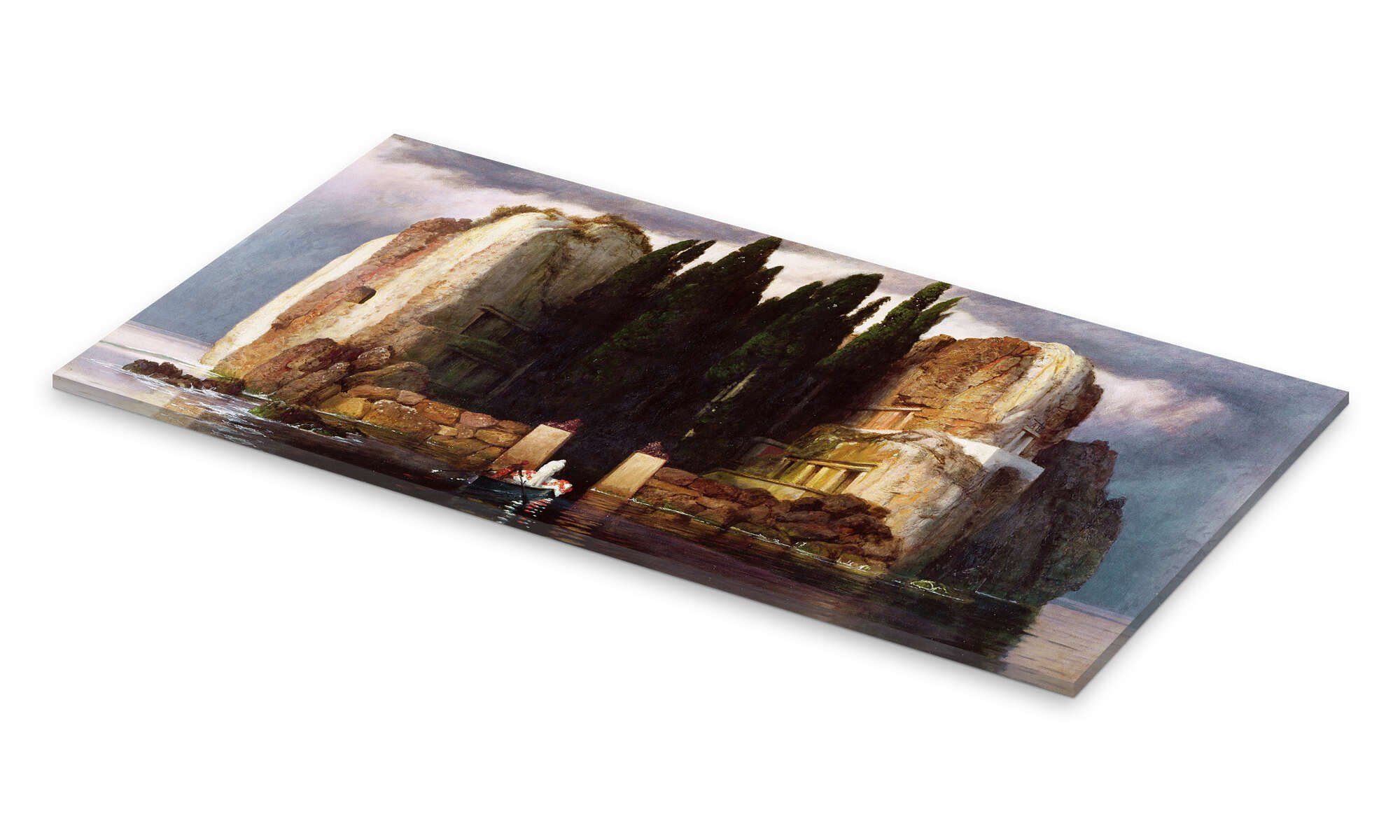 Posterlounge Wandbild Die Toteninsel, Arnold Böcklin, erhältlich als Poster, Leinwandbild, Wandsticker oder Acrylglasbild