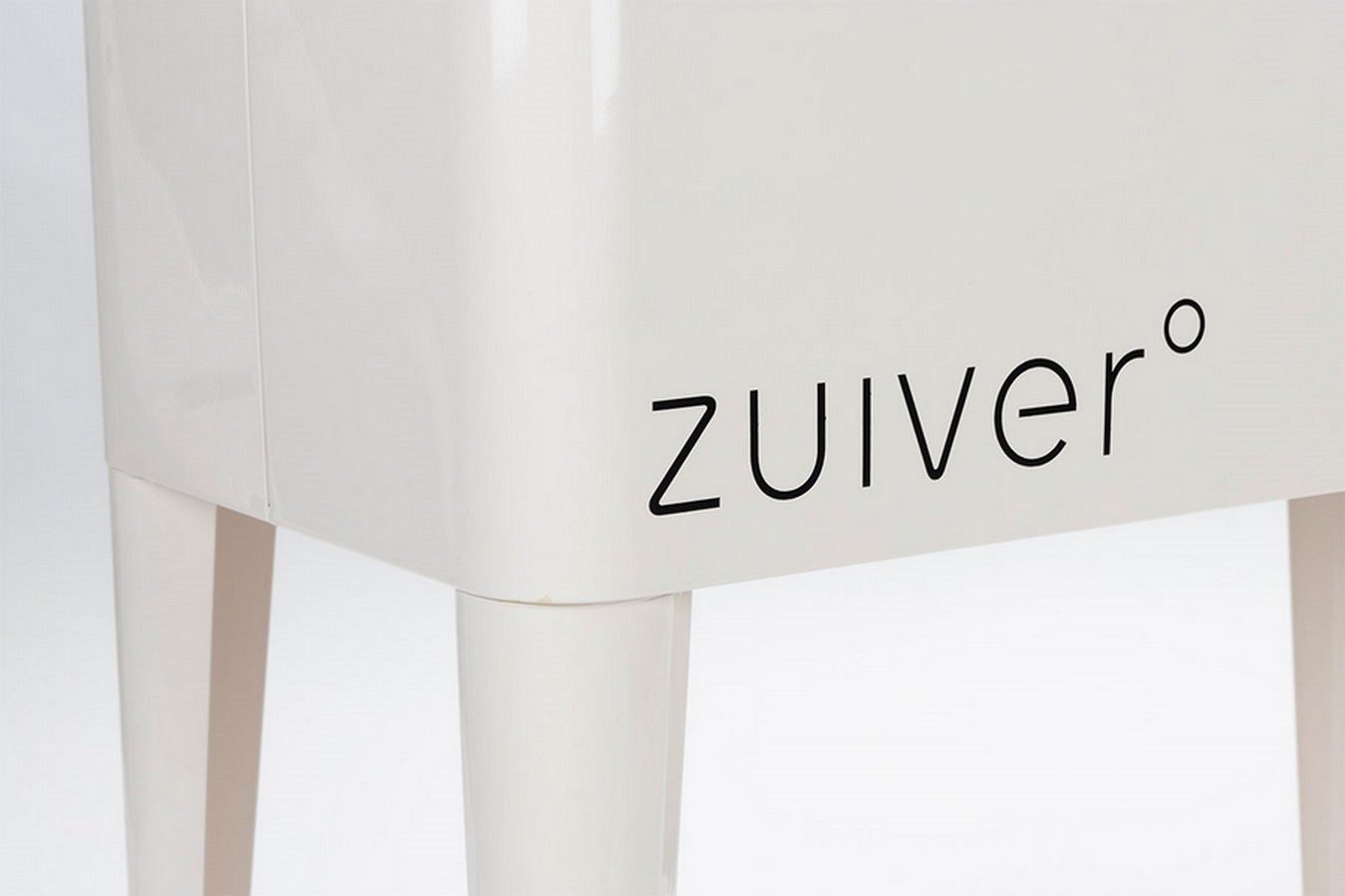 Zuiver Schneidebrett Kühlbox Be Cool auf Rollen weiß