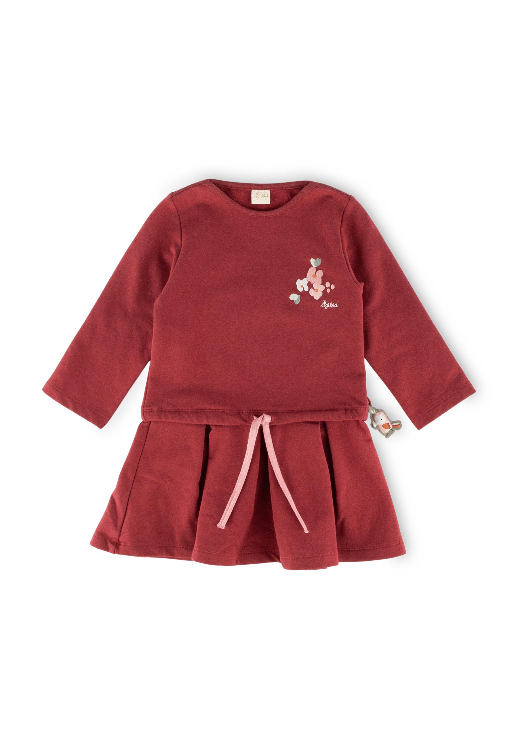 Sigikid Jerseykleid Sweatkleid pink cockatoo für Kinder Mädchen (1-tlg)