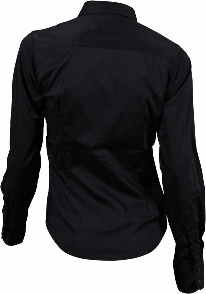 James & Nicholson Langarmbluse Körperbetont geschnittene Bluse mit Easy Car günstig online kaufen