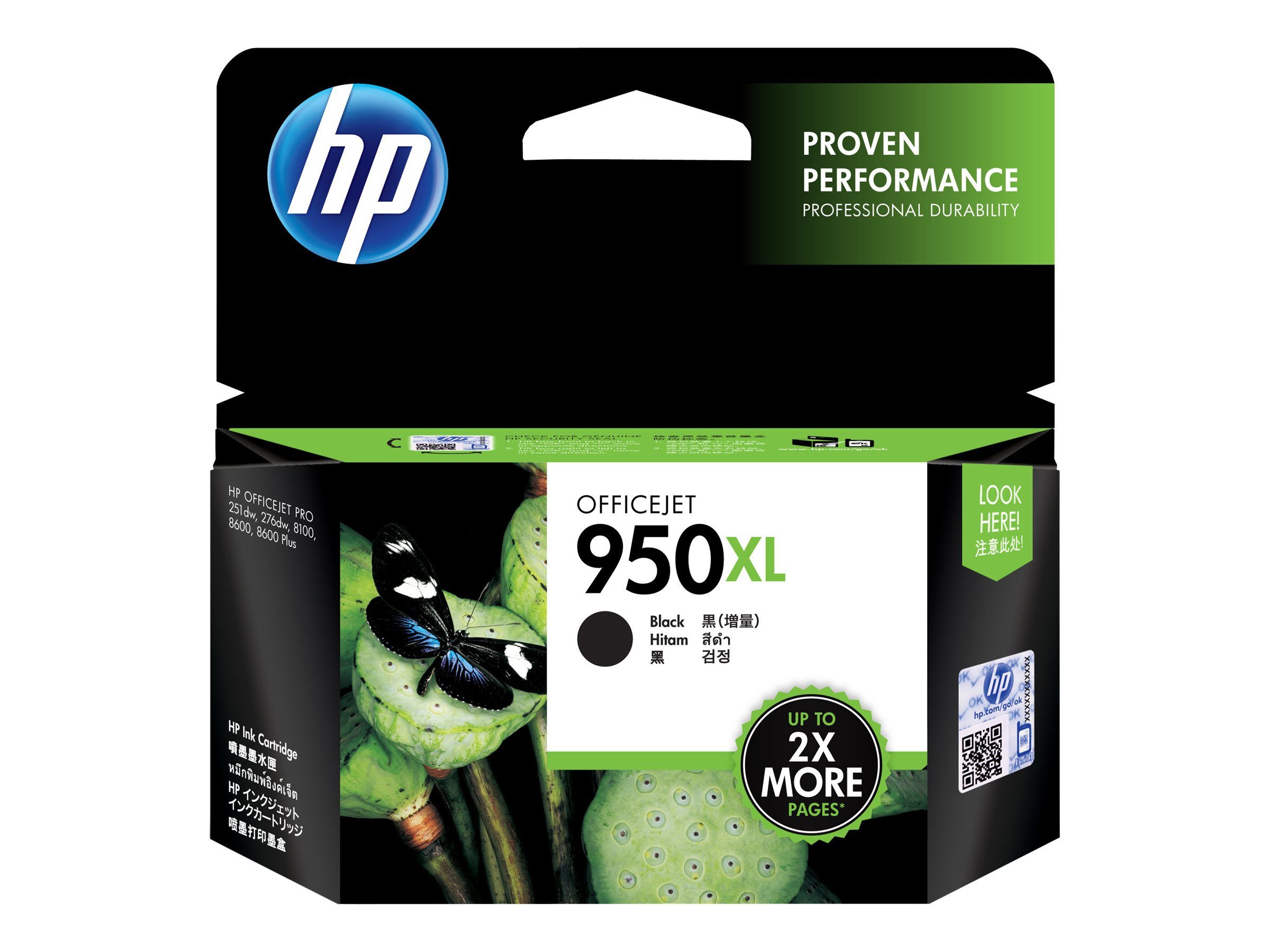 HP Druckerpatronen Original HP 950XL Black (CN045AE) Tintenpatrone