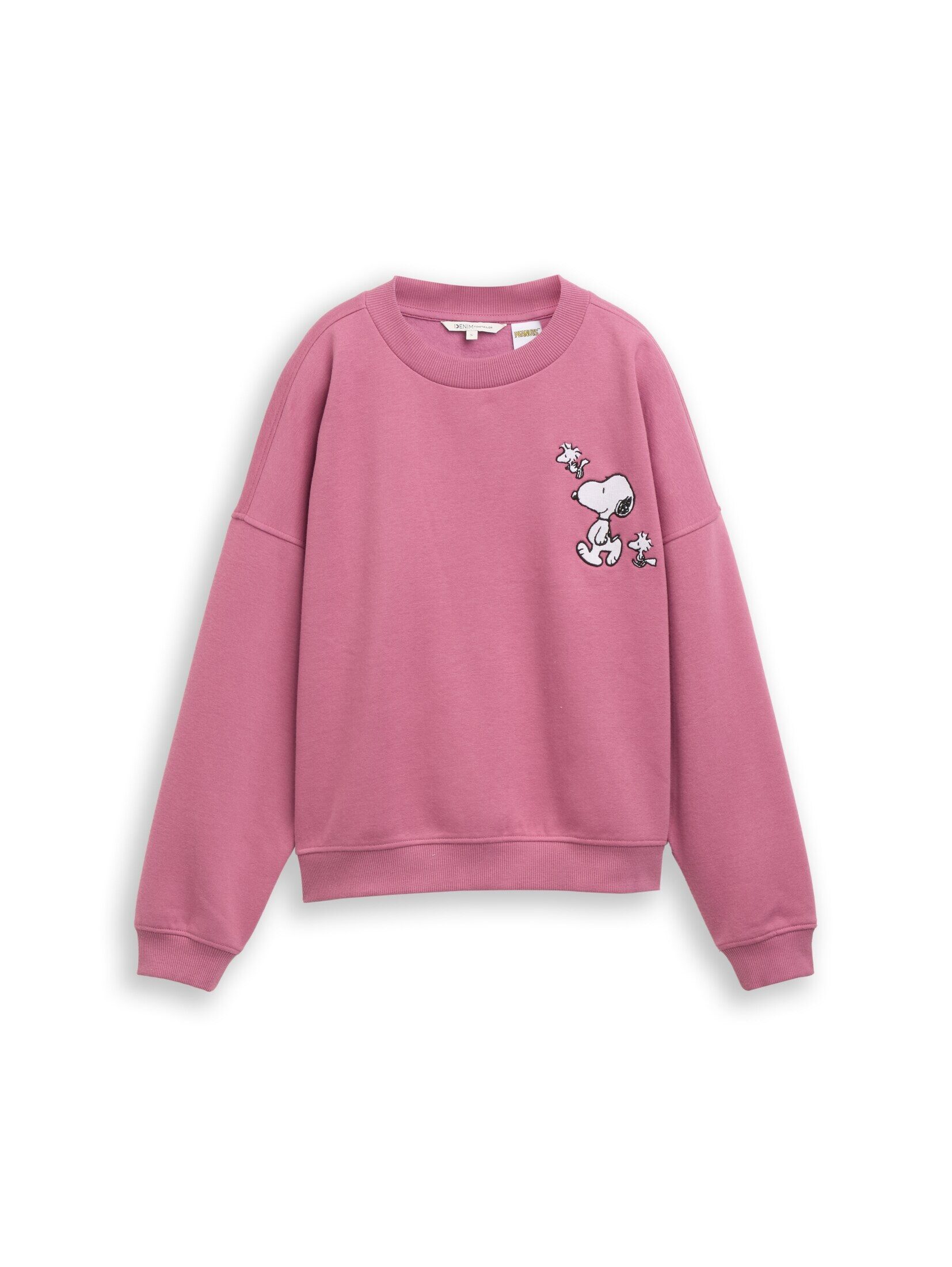 TOM TAILOR Denim Sweatshirt Strick & Sweatshirts Sweatshirt mit Snoopy-Print