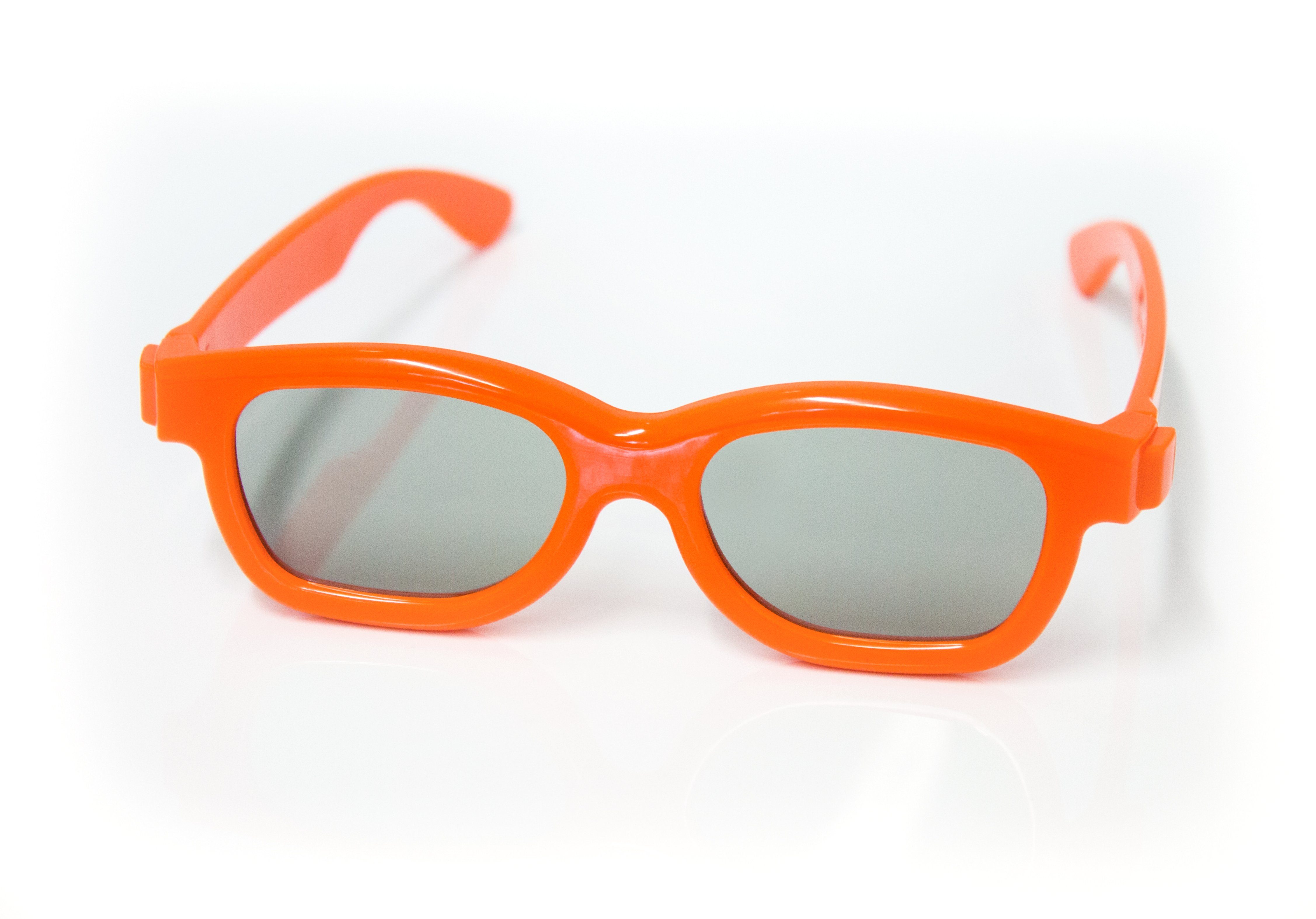 3D-Brille 3D 3D Kinder-Brille Cinema PRECORN orange Passive für Universale