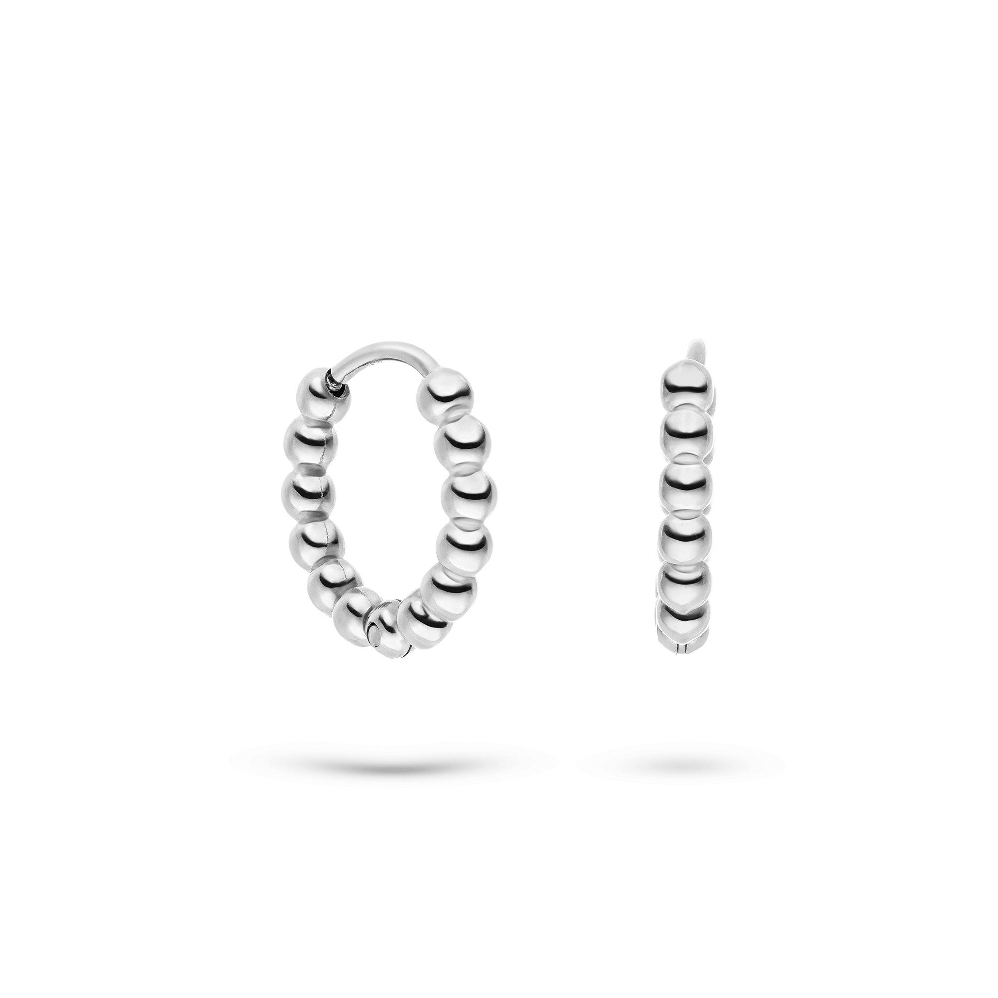 s.Oliver Paar Creolen Schmuck Geschenk Edelstahl Creolen The Steel Ball