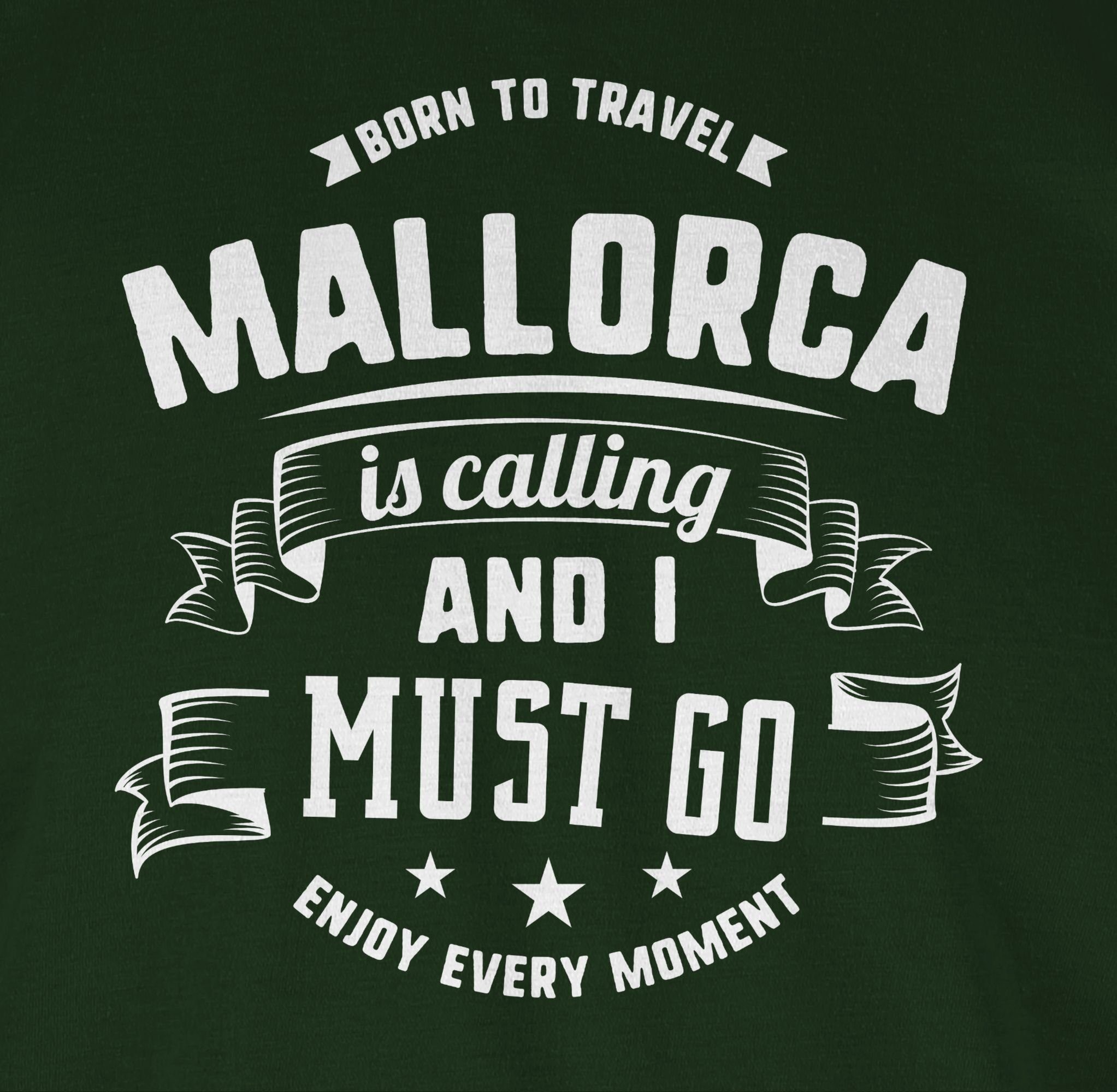 and Mallorca must is Dunkelgrün I Weiß Wappen go 3 Länder Shirtracer calling T-Shirt