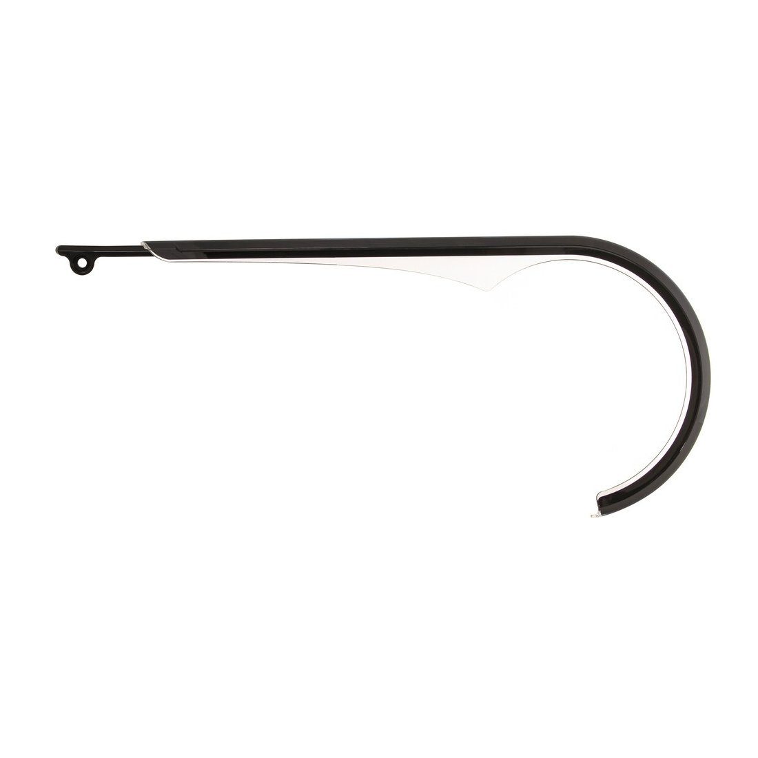 Herrmanns Schutzblech Kettenschutz Slim 38 38 Zähne,Ø163, transparent/schwarz