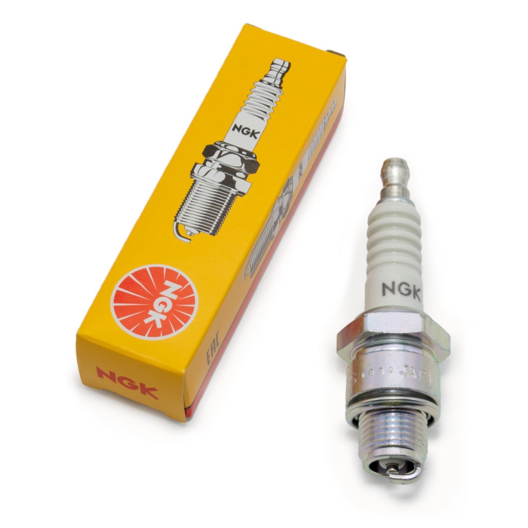 NGK Zündkerze B5HS 12,7 mm Kurzgewinde für Piaggio Ciao PX, SI, Puch Maxi