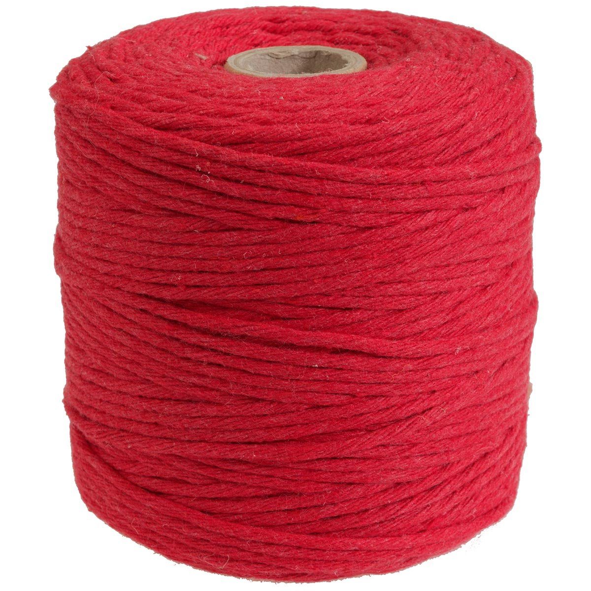 DéVa Makramee Band 3mm x 200 m Länge Makramee Garn aus 100% Baumwolle rot Nähgar — Empfehlung für Jutegarn