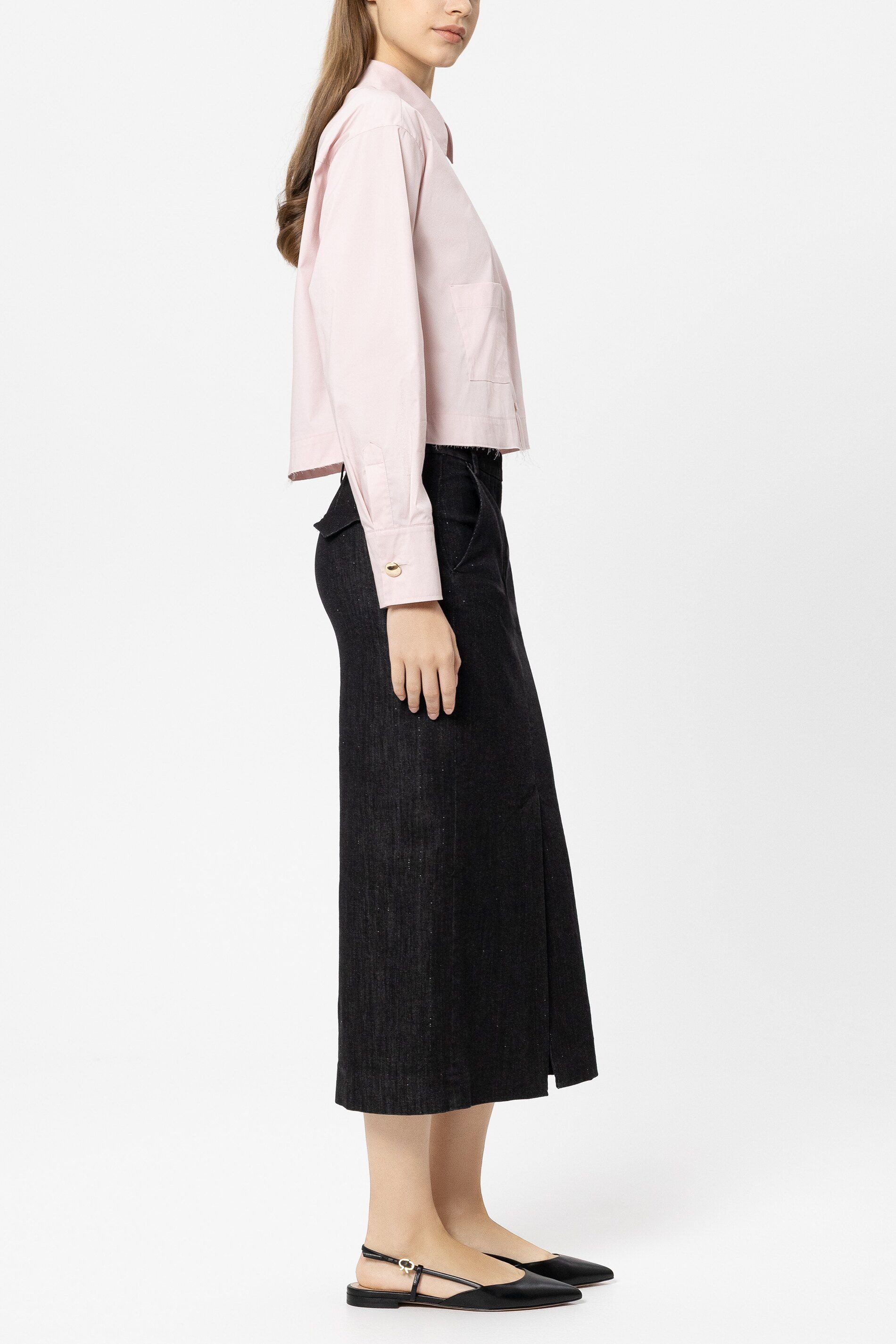 Luisa Cerano Langarmbluse