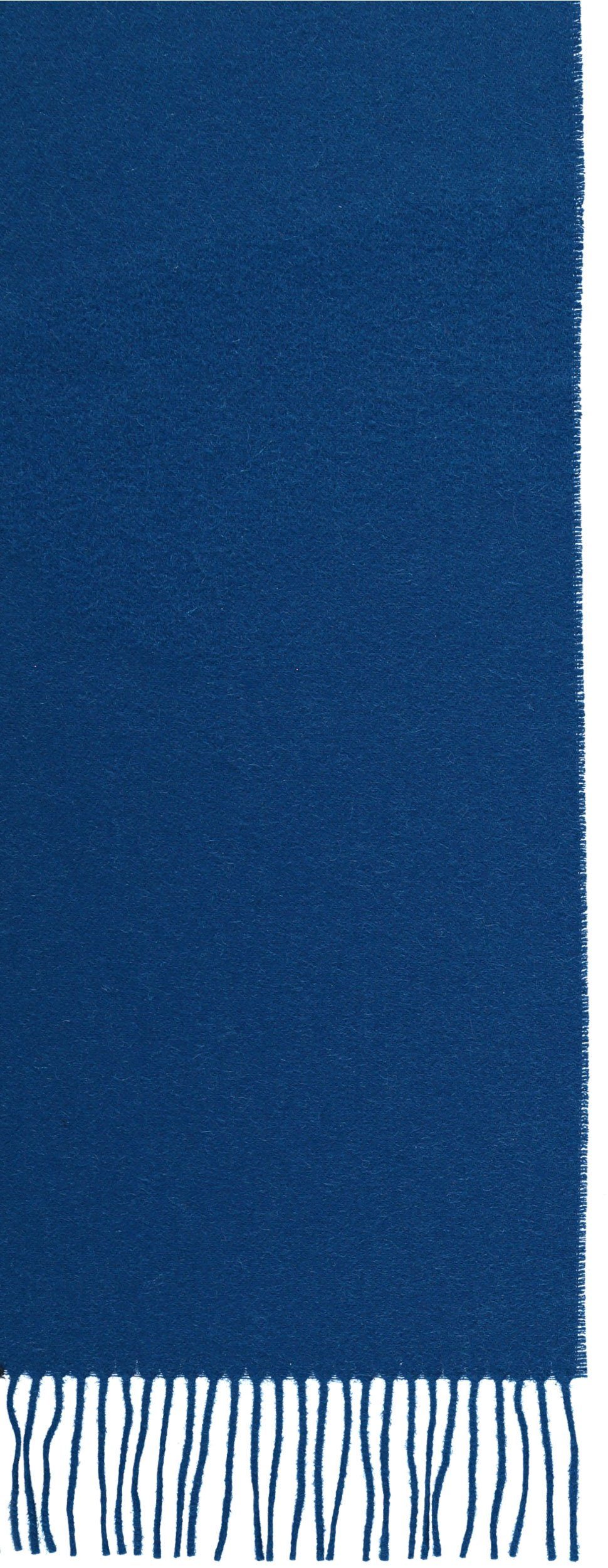 (1-St) Modeschal royal blue Wollschal, Fraas