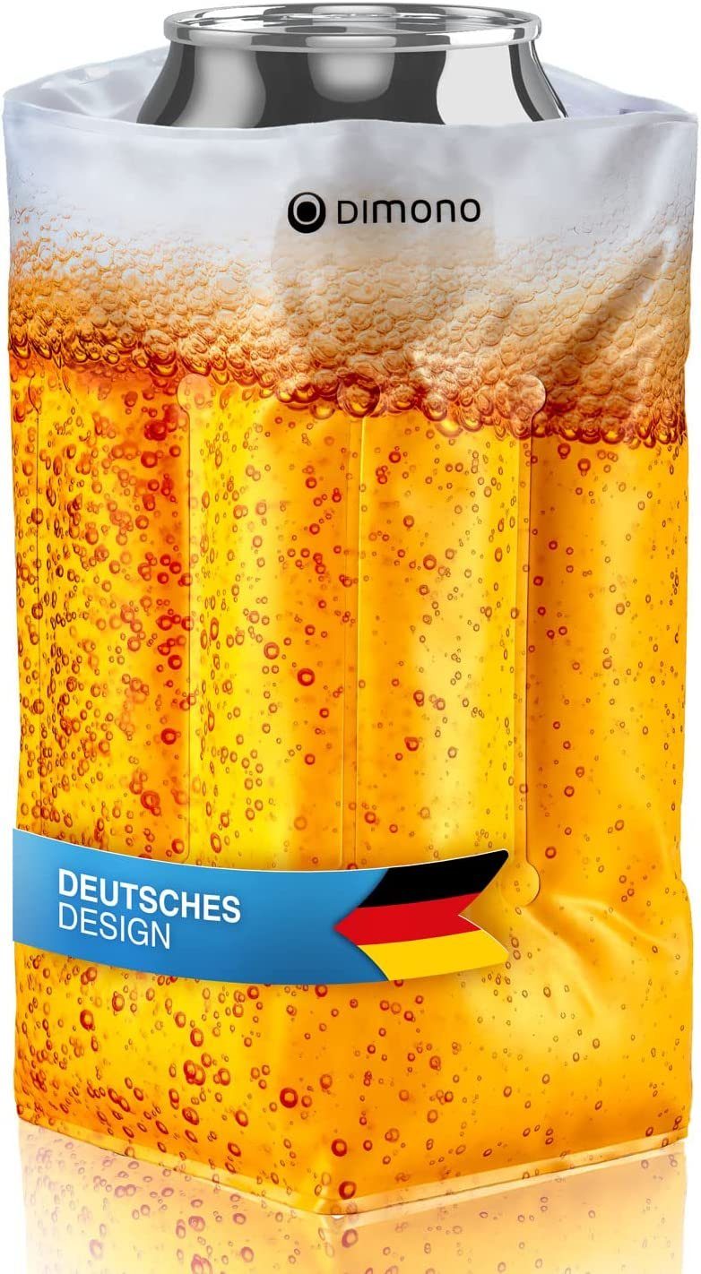 Dimono Kühlmanschette Dimono Kühlmanschette für Flaschen – Flaschen- & Getränkekühler Sommer, Flaschen-Kühlmanschette