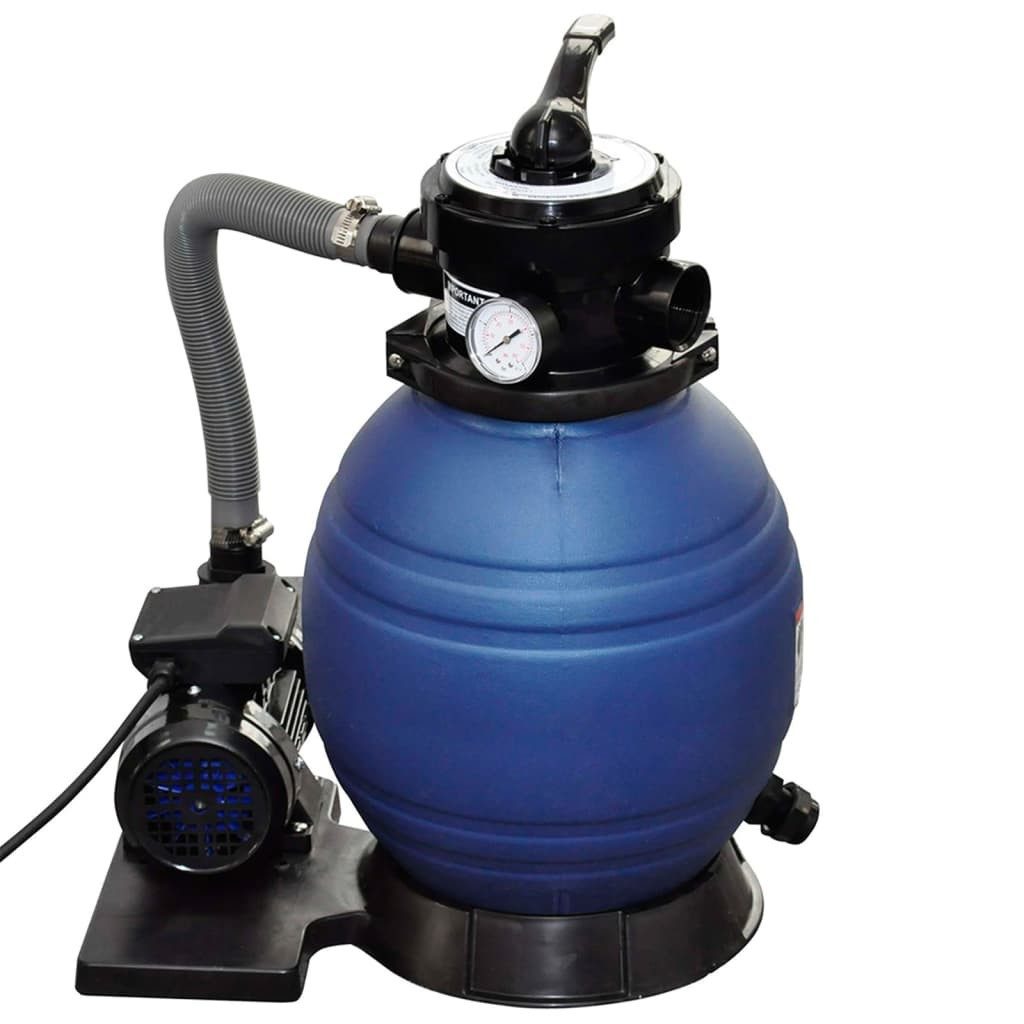 vidaXL Sandfilteranlage, Sandfilterpumpe 400 W 11.000 günstig online kaufen