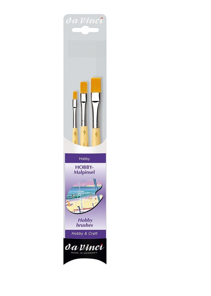 Pinsel Hobby Malpinsel 3er-Set