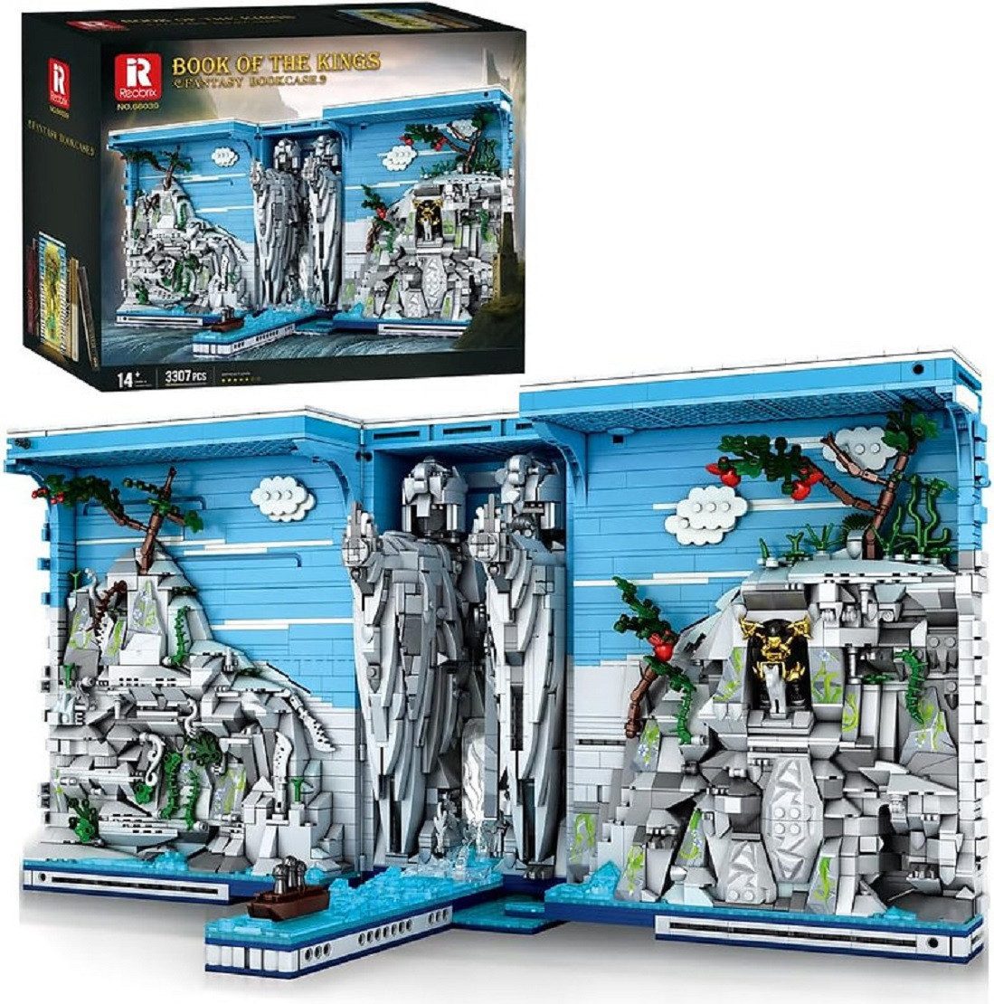 Reobrix Reobrix 66039 Buch der Könige 3.307 Teile Klemmbaustein Set Konstruktions-Spielset, (3307 St)