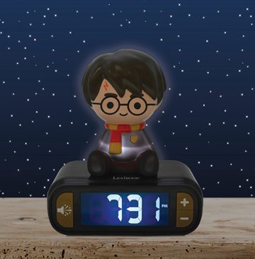 Lexibook® Kinderwecker Harry Potter Wecker mit 3D Nachtlicht-Figur besonderen Klingeltönen