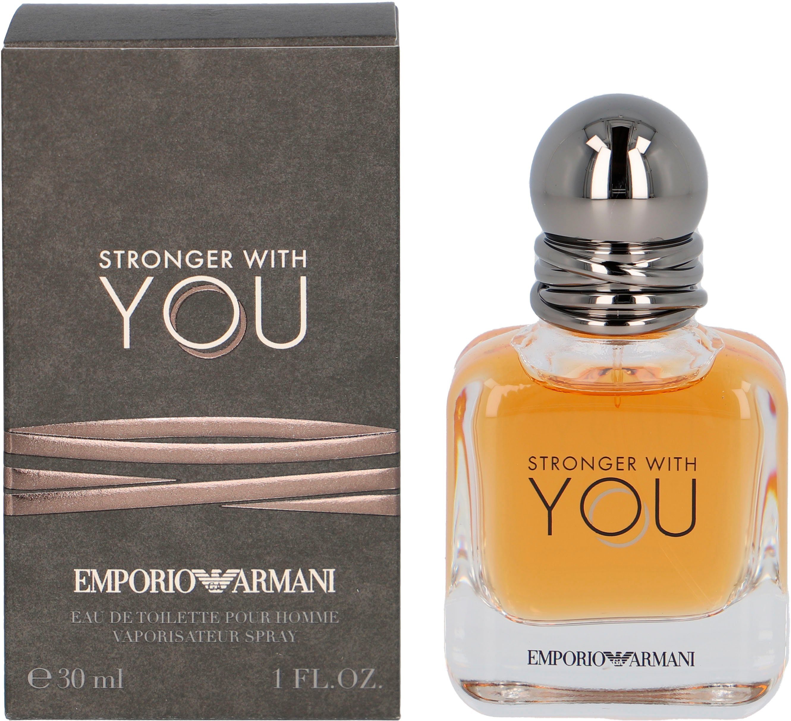 Giorgio Armani Eau de Toilette EmporioStronger With You, mit charmantem Duftprofil