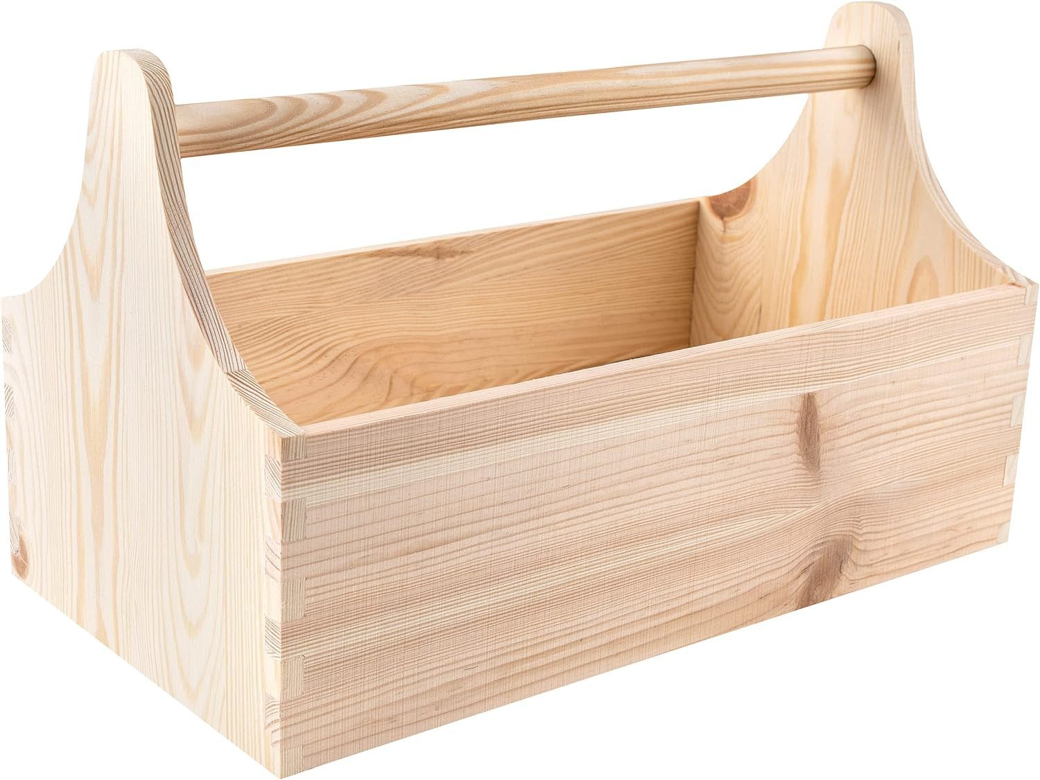Creative Deco Ящики для инструментов Инструментkasten aus Holz 34 x 18 x 20,5 cm Инструментkiste Toolbox