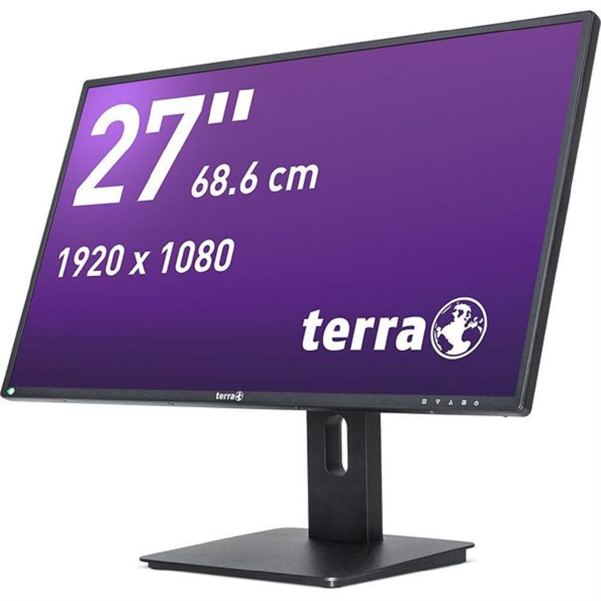 TERRA TERRA LCD/LED 2756W PV V4 schwarz 27" Monitor LCD-Monitor (68.8 cm/27 ", 1920 x 1080, IPS, Pivot, DisplayPort, HDMI, IPS, VESA)