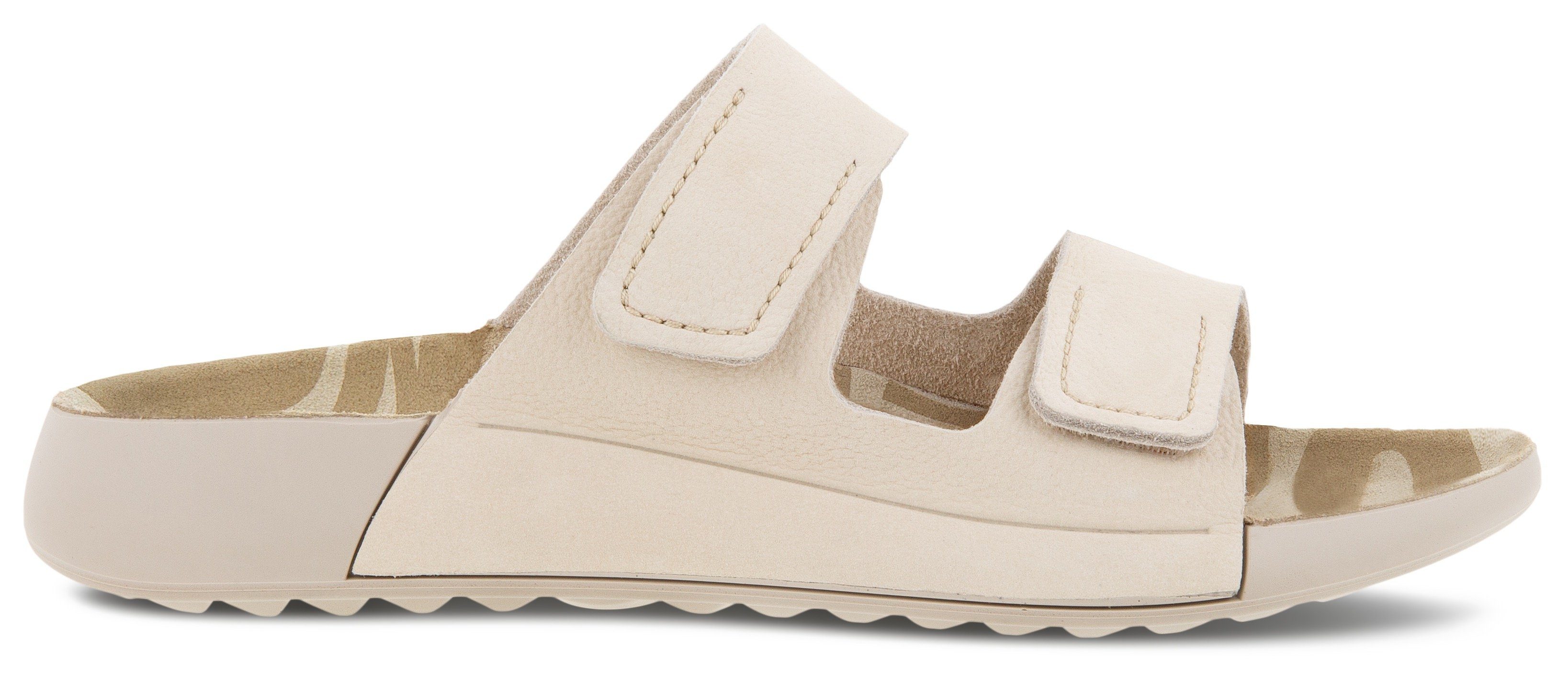 Ecco COZMO W Pantolette Sommerschuh, Schlappen mit zwei Klettverschlussriemen